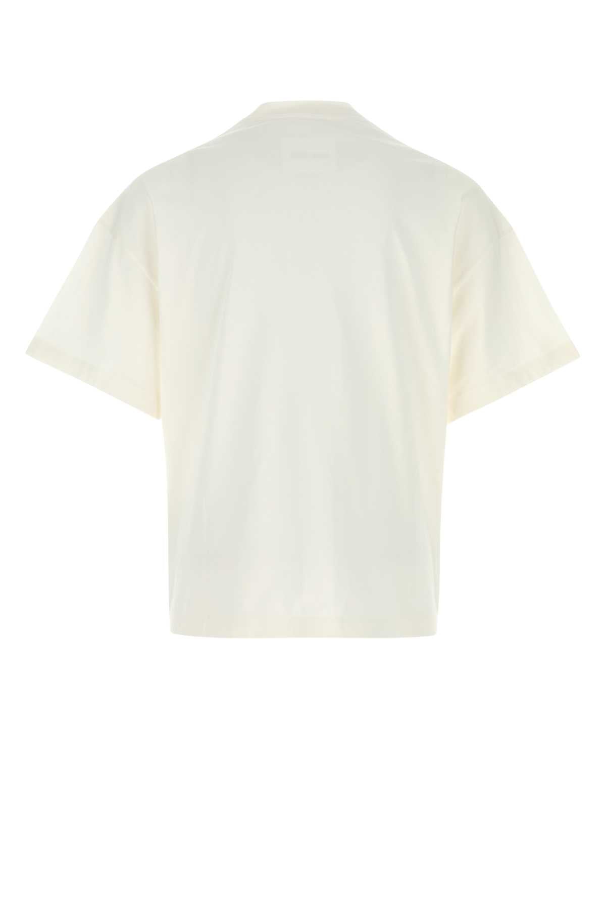 JIL SANDER T-SHIRT CN SS For Men Exterior: 100% Cotton