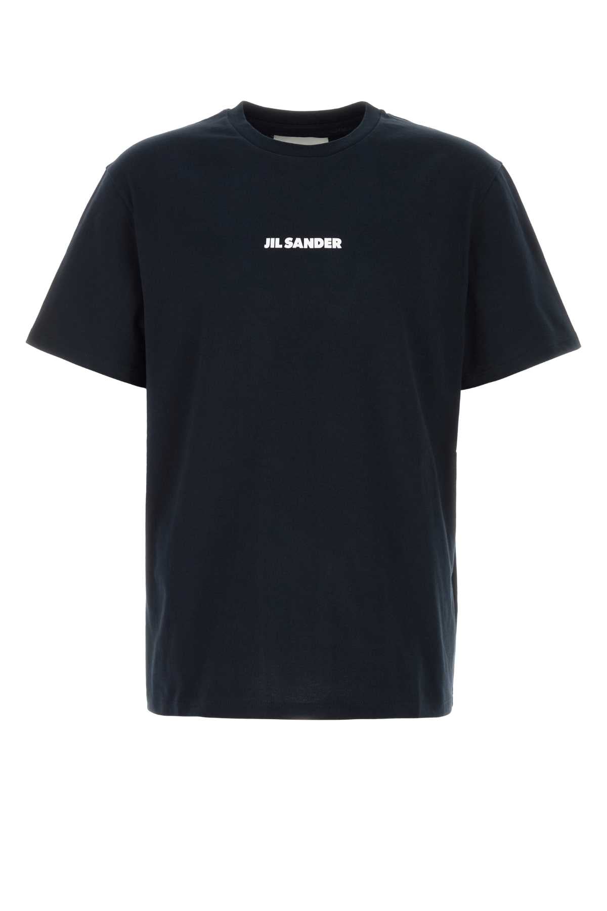 JIL SANDER LOGO T-SHIRT CN SS For Men Exterior: 100% Cotton