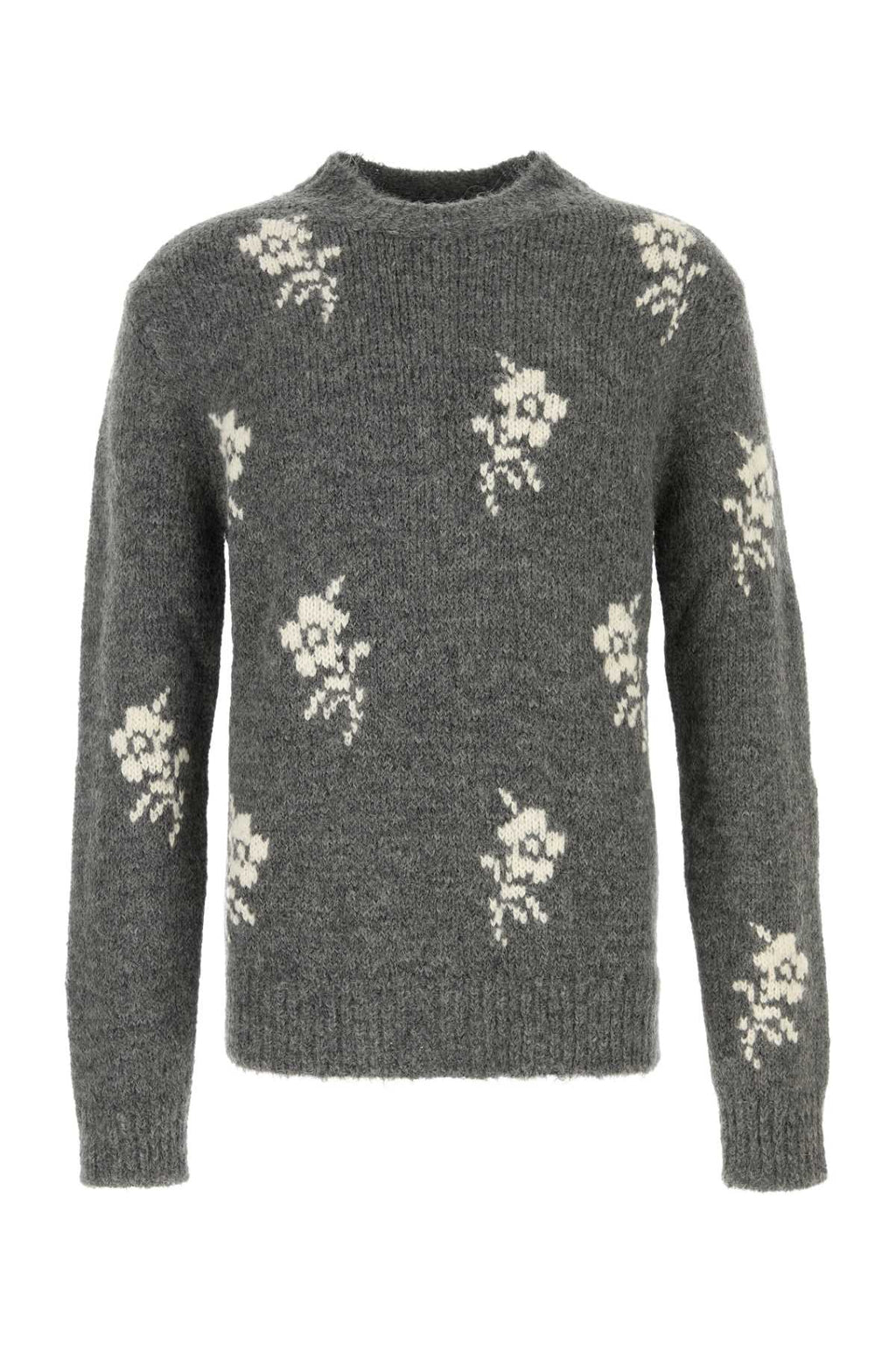JIL SANDER CN LS JUMPER For Men Tessuto Primario: 81% Alpaca 16% Lana Vergine 3% Poliammide