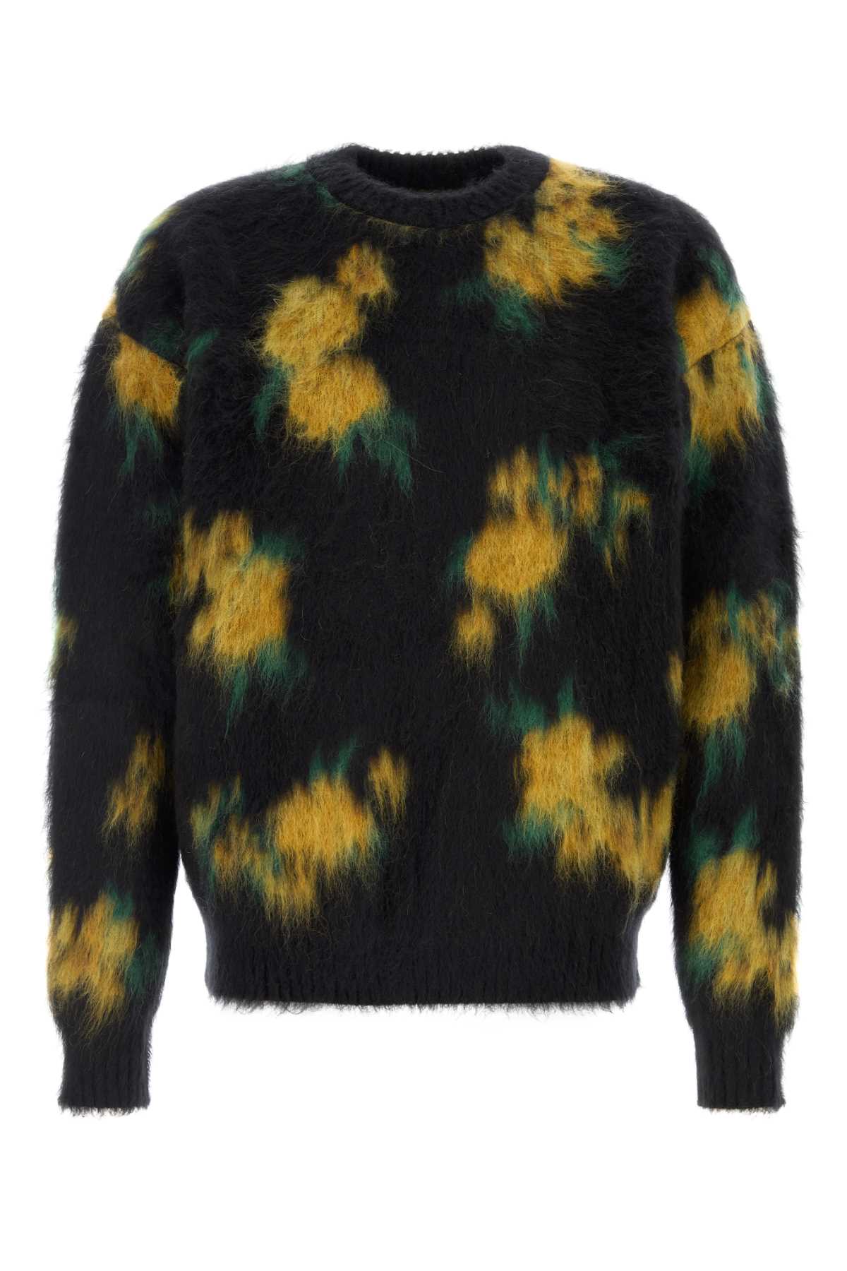 JIL SANDER SWEATER For Men Exterior: 57% Mohair 27% Silk 13% Nylon 2% Wool 1% Elastane