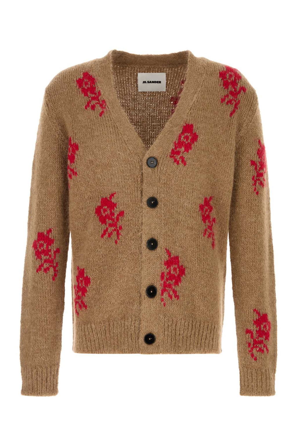 JIL SANDER CARDIGAN For Men Exterior: 74% Alpaca 22% Virgin wool 4% Nylon