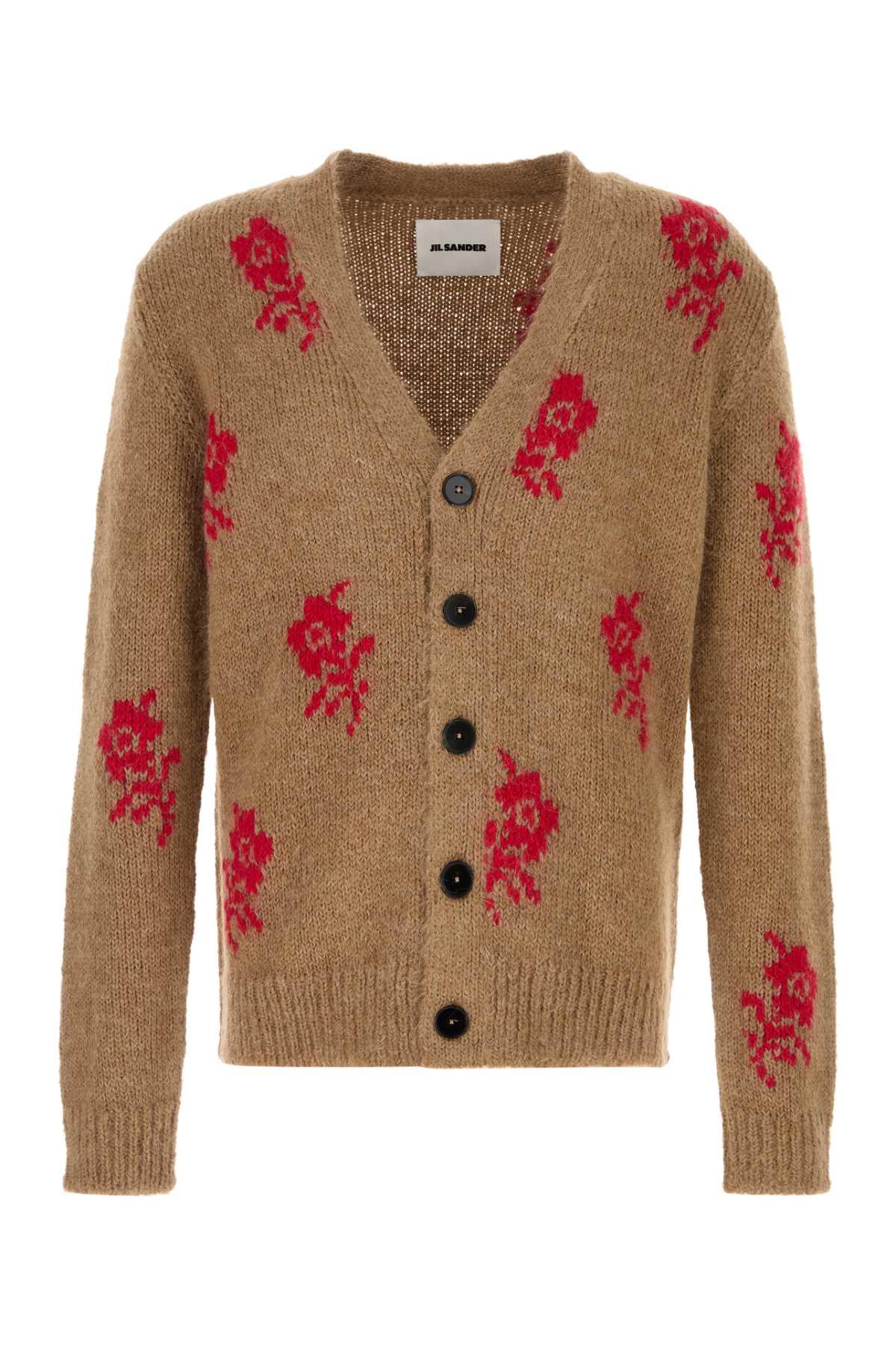 JIL SANDER CARDIGAN For Men Exterior: 74% Alpaca 22% Virgin wool 4% Nylon