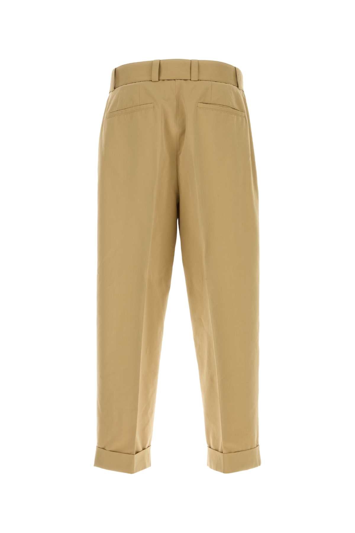 JIL SANDER TROUSER 111 AW 25 For Men Exterior: 86% Cotton 14% Silk