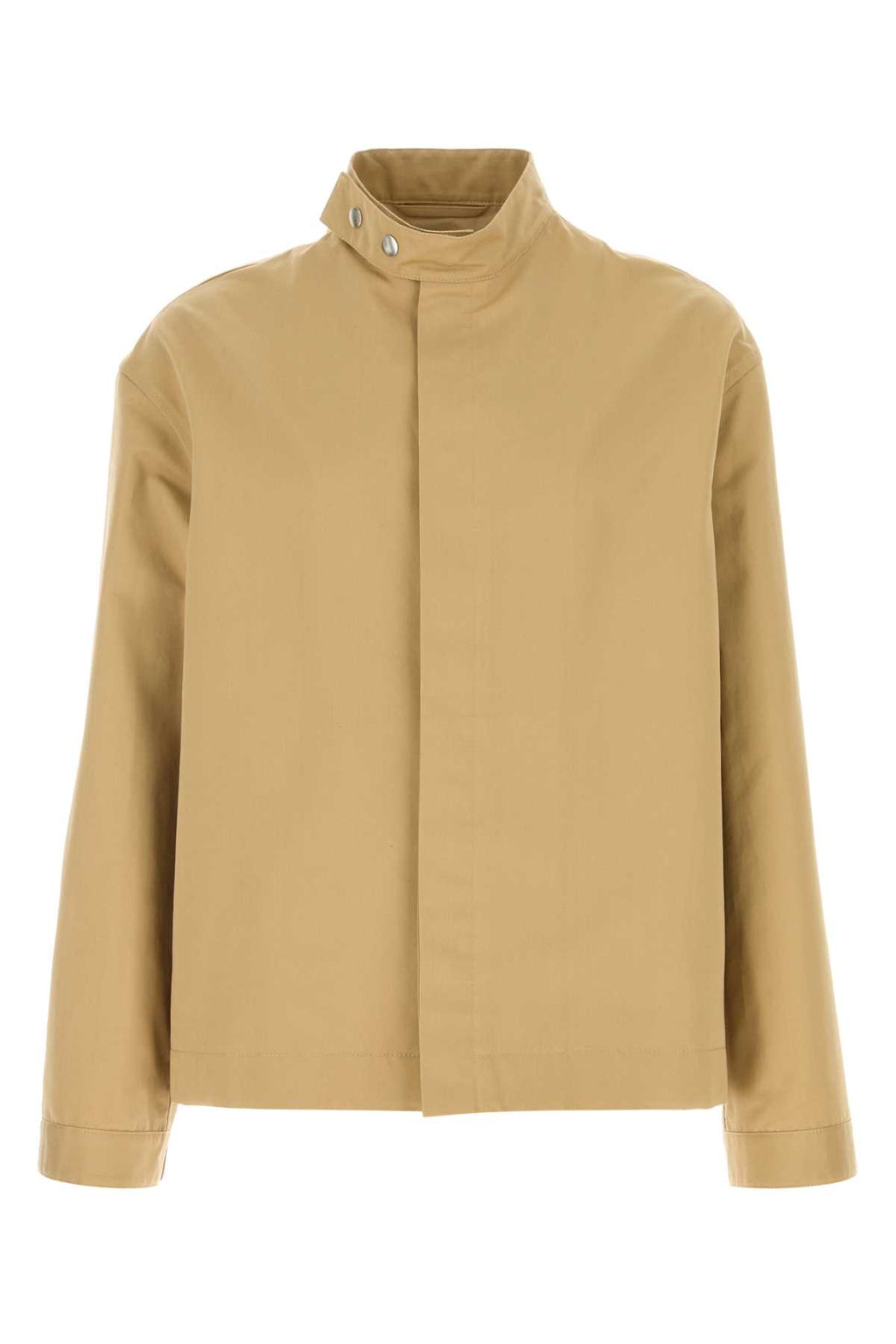 JIL SANDER BLOUSON 83 For Men Exterior: 86% Cotton 14% Silk Lining: 100% Cotton