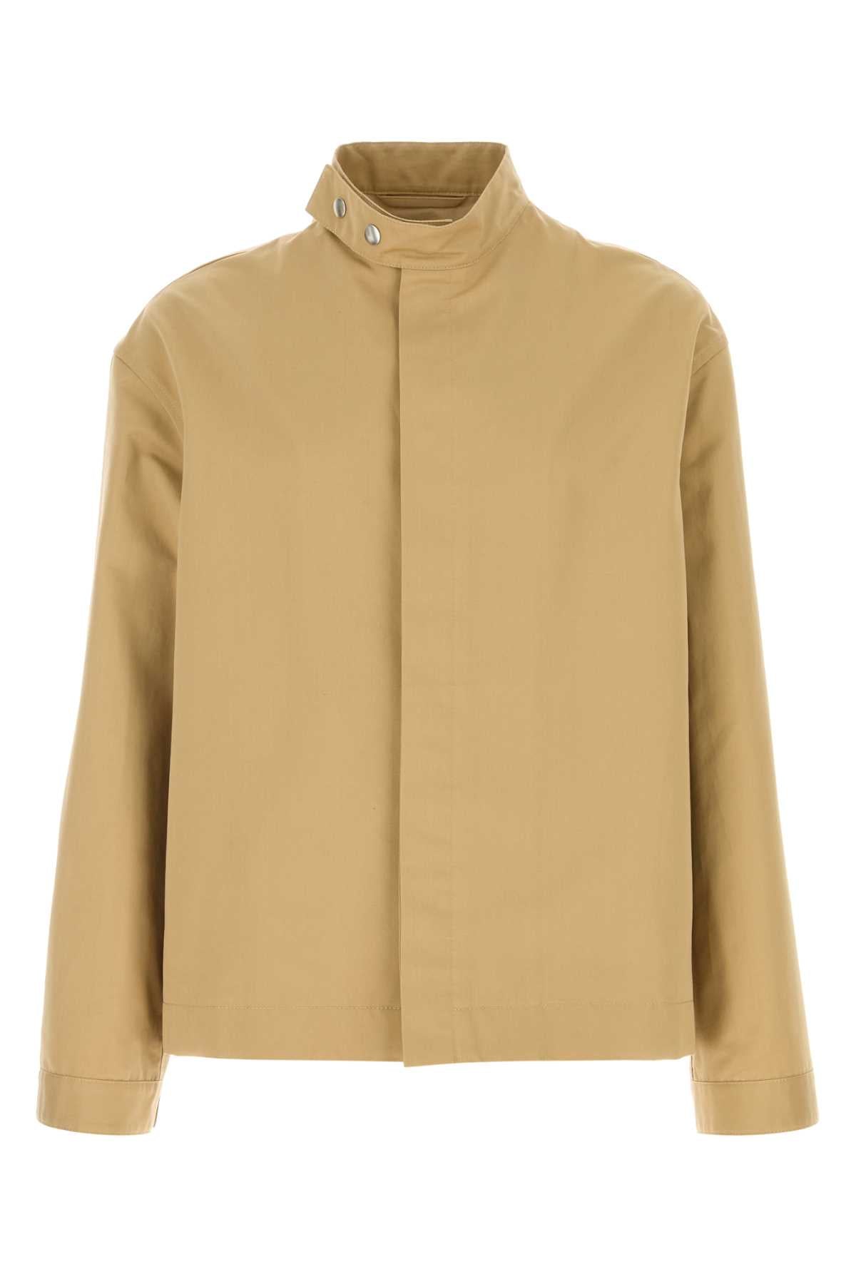JIL SANDER BLOUSON 83 For Men Exterior: 86% Cotton 14% Silk Lining: 100% Cotton