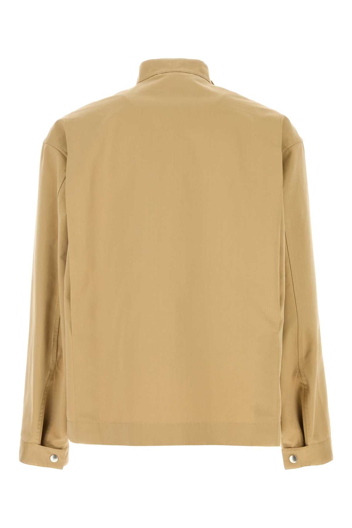 JIL SANDER BLOUSON 83 For Men Exterior: 86% Cotton 14% Silk Lining: 100% Cotton