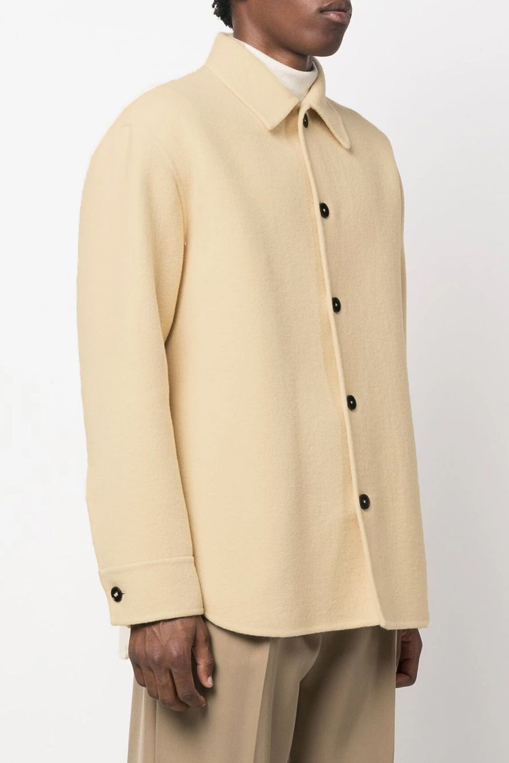 JIL SANDER Wool coat For Men 100% virgin wool