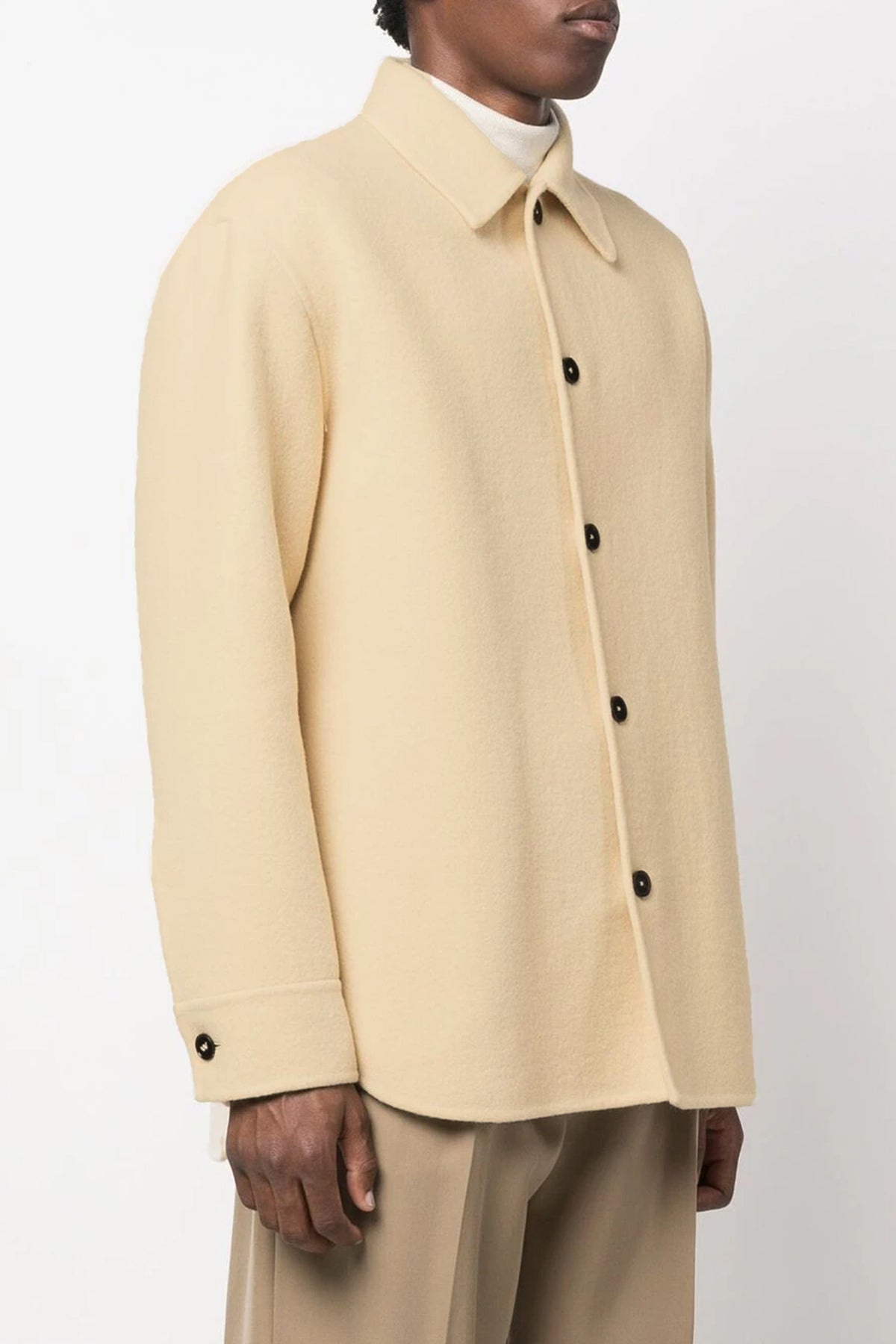JIL SANDER Wool coat For Men 100% virgin wool
