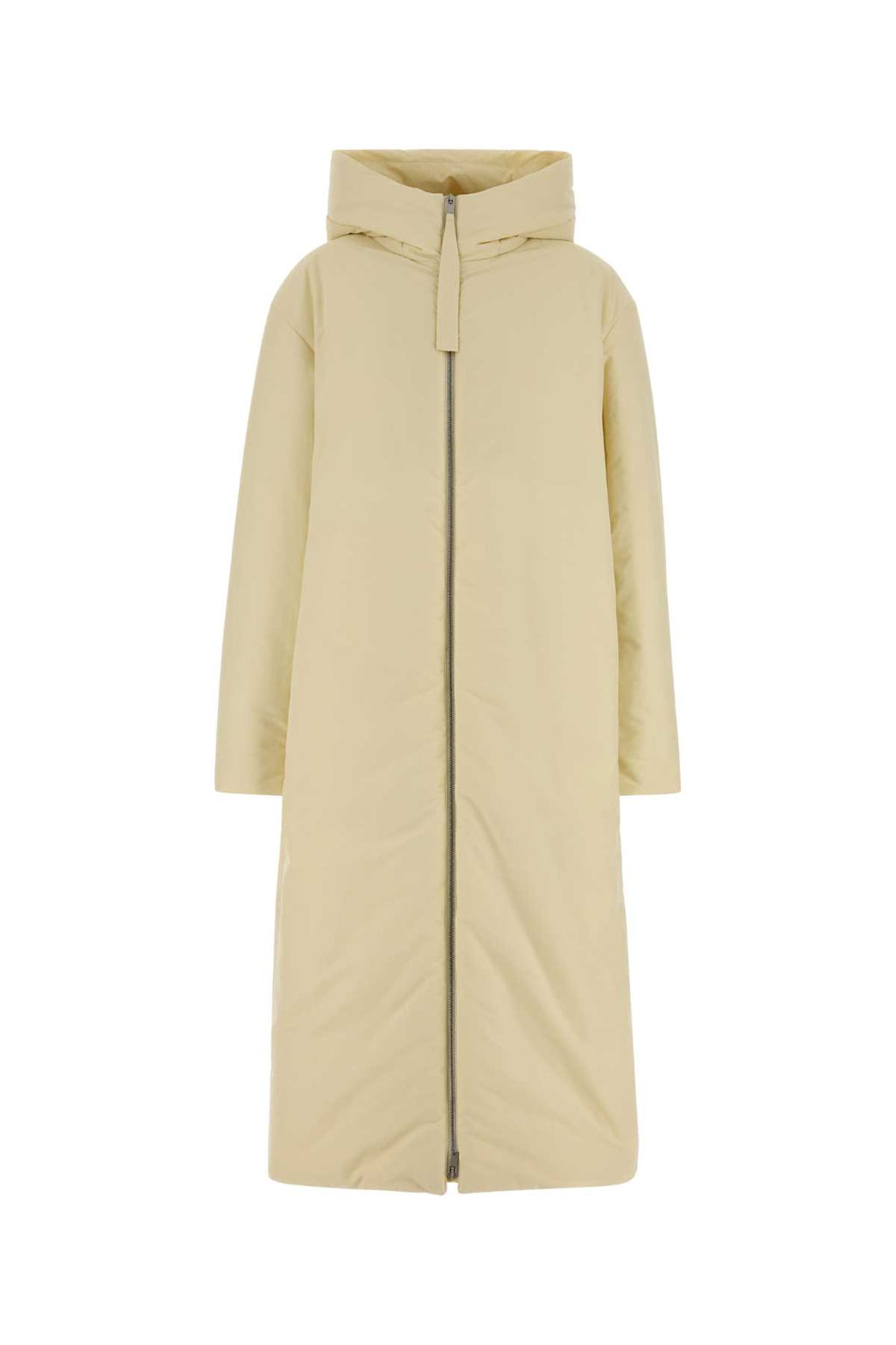 JIL SANDER DOWN COAT 180 For Women Tessuto Primario: 100% Poliestere - Imbottitura: 100% Poliestere - Fodera Tasche: 100% Cotone - Fodera: 100% Poliestere - Imbottitura: 85% Piumino Di Oca 15% Piuma Di Oca - Applicazione: 100% Pelle Bo