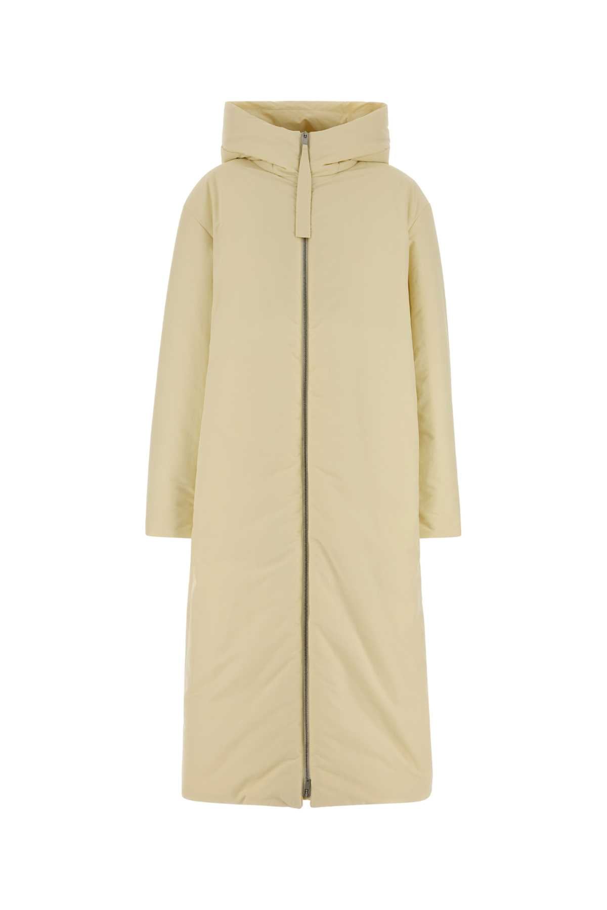 JIL SANDER DOWN COAT 180 For Women Tessuto Primario: 100% Poliestere - Imbottitura: 100% Poliestere - Fodera Tasche: 100% Cotone - Fodera: 100% Poliestere - Imbottitura: 85% Piumino Di Oca 15% Piuma Di Oca - Applicazione: 100% Pelle Bo