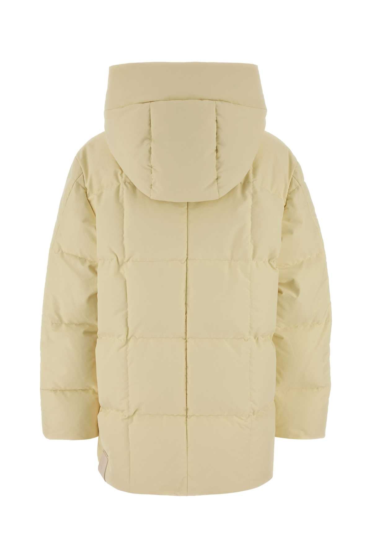 JIL SANDER DOWN JACKET 181 For Women Exterior: 100% Polyester Lining: 100% Polyester Padding: 85% Down 15% Feather