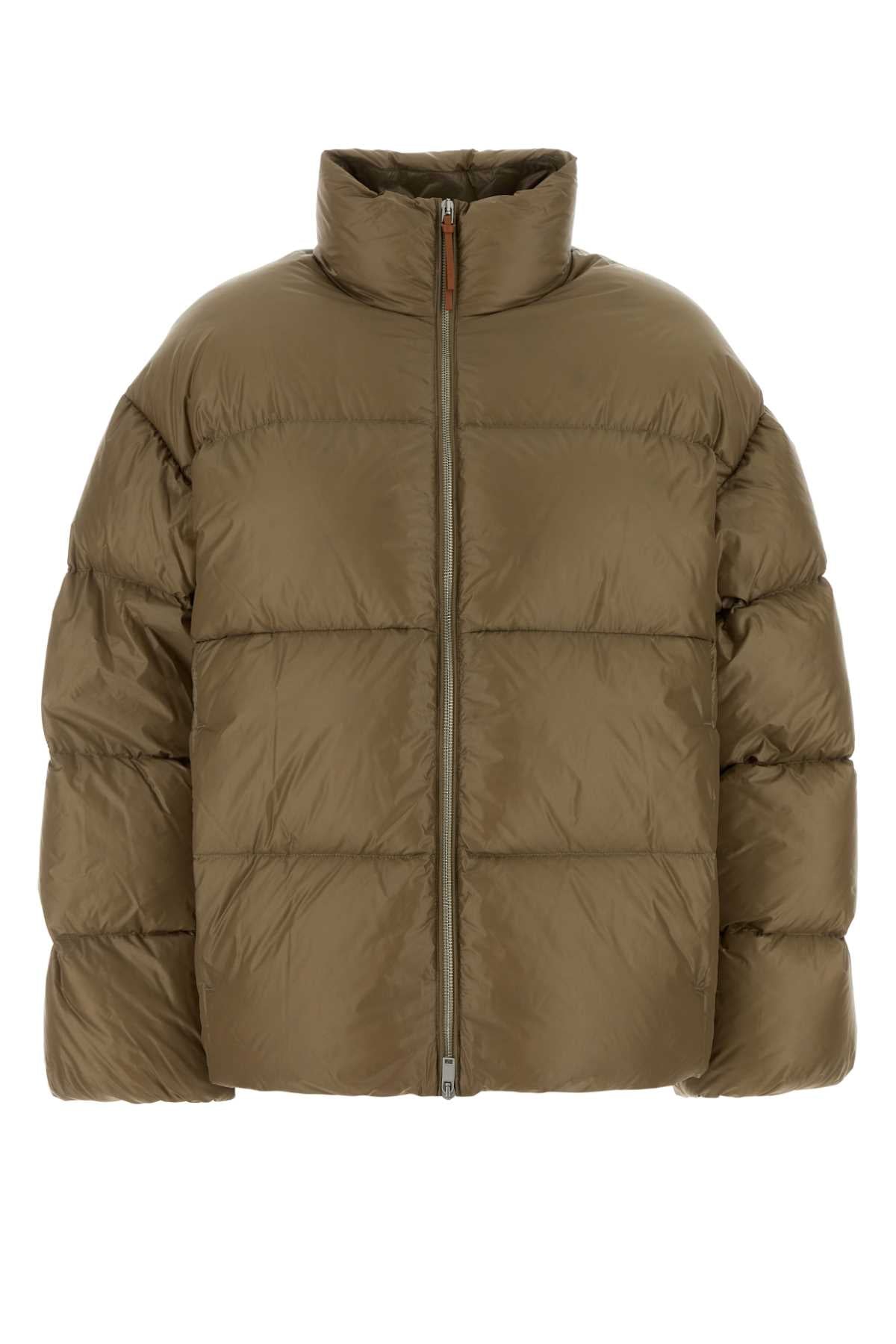 JIL SANDER DOWN COAT 184 For Women Tessuto Primario: 100% Poliammide - Imbottitura: 85% Piumino Di Oca 15% Piuma Di Oca - Applicazione: 100% Pelle Bovina