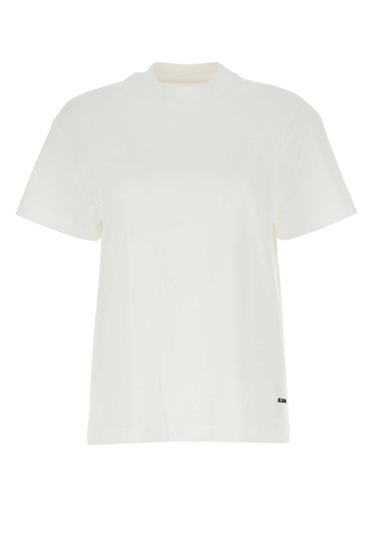 JIL SANDER T-SHIRT For Women Tessuto Primario: 100% Cotone