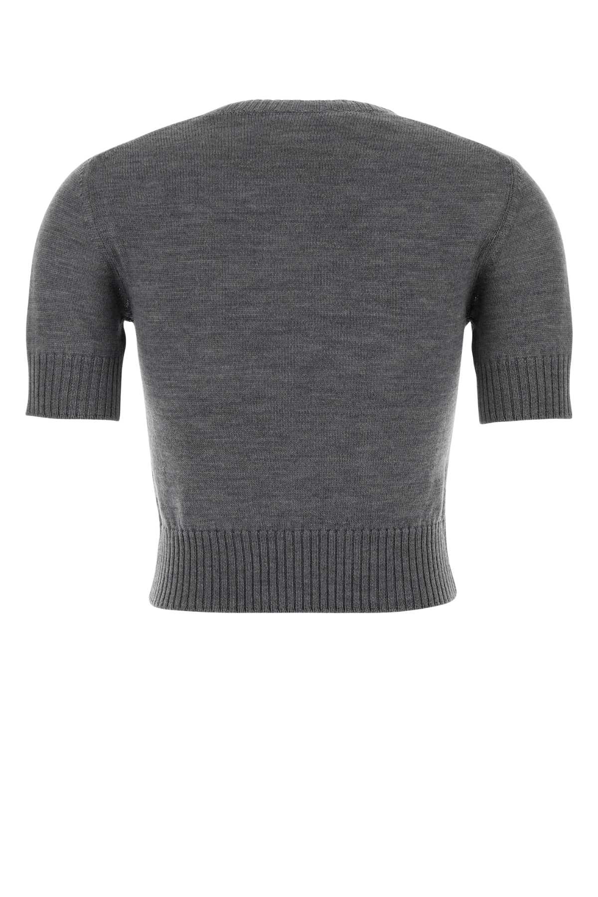 JIL SANDER CN T-SHIRT For Women Exterior: 100% Virgin wool