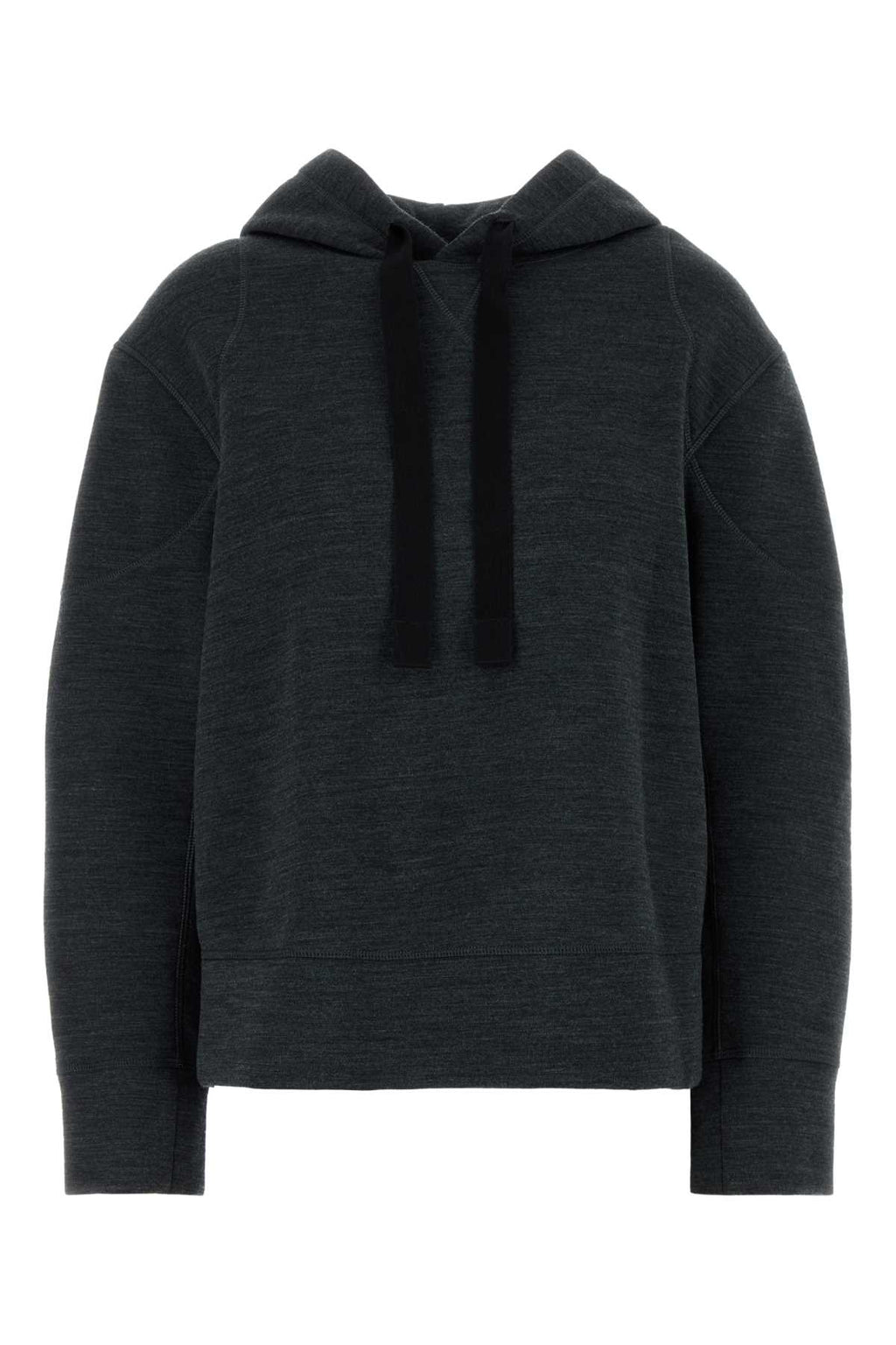 JIL SANDER SWEATSHIRT W/HOODIE For Women Exterior: 77% Wool 23% Polyester