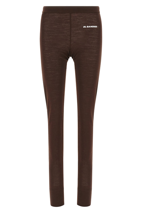 JIL SANDER '029' leggings For Women 55% polyester, 45% virgin wool