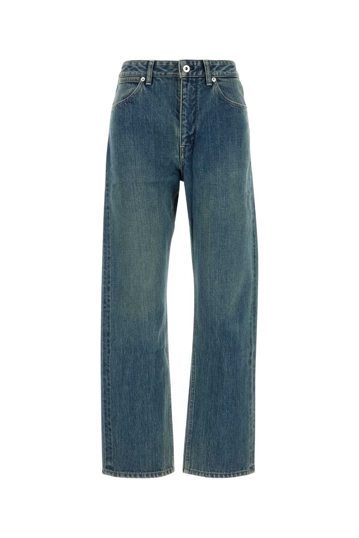 JIL SANDER DENIM TROUSER 65 SLIM TWIST For Women Tessuto Primario: 100% Cotone - Fodera: 100% Cotone