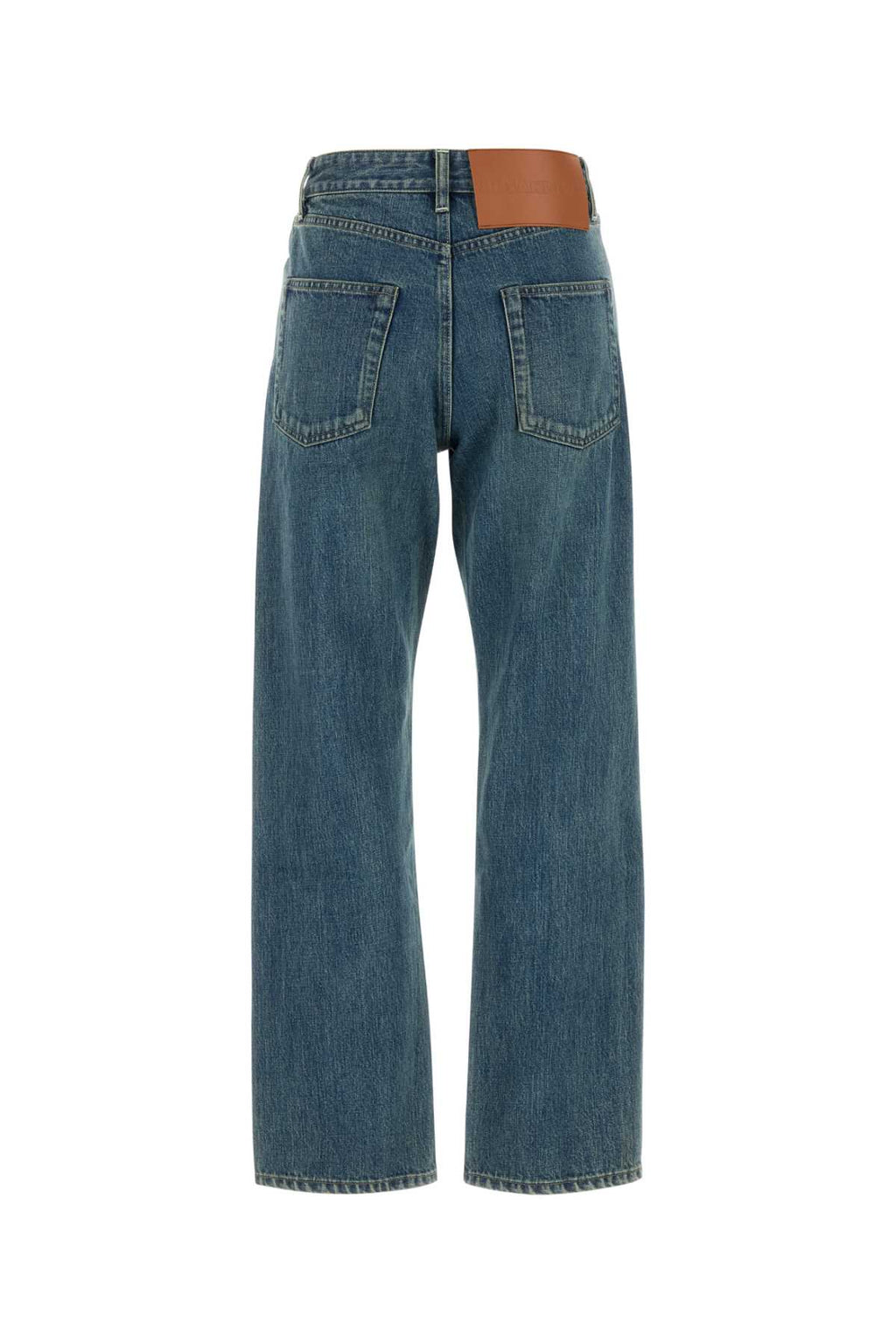 JIL SANDER DENIM TROUSER 65 SLIM TWIST For Women Tessuto Primario: 100% Cotone - Fodera: 100% Cotone