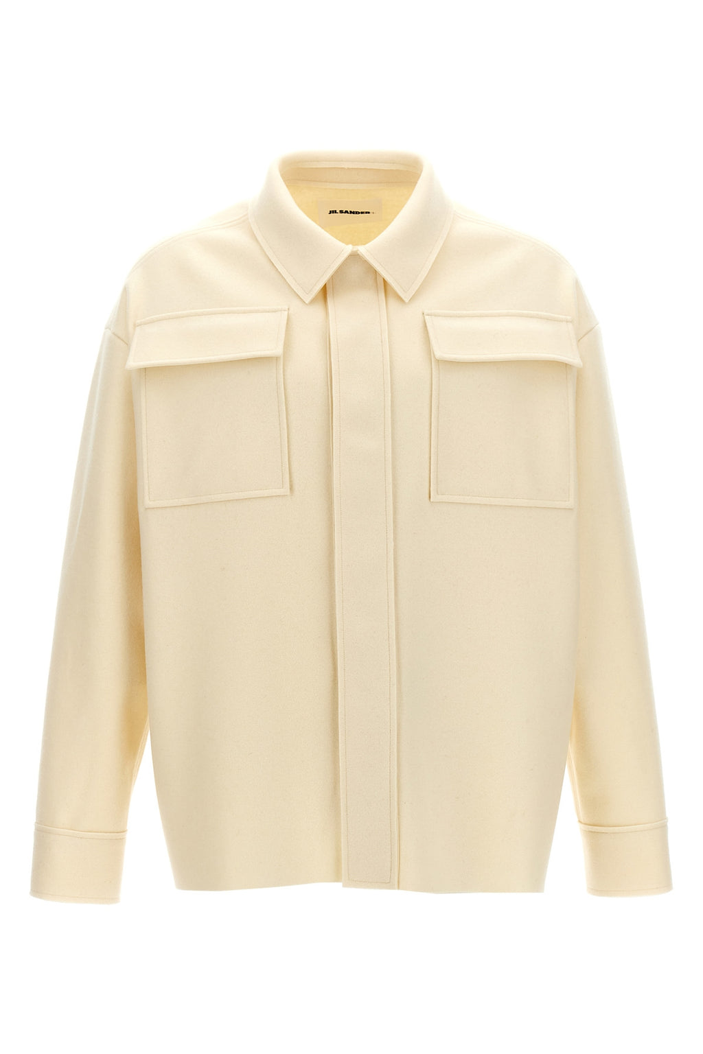 JIL SANDER Cloth shirt For Men 80% wool, 20% polyamide