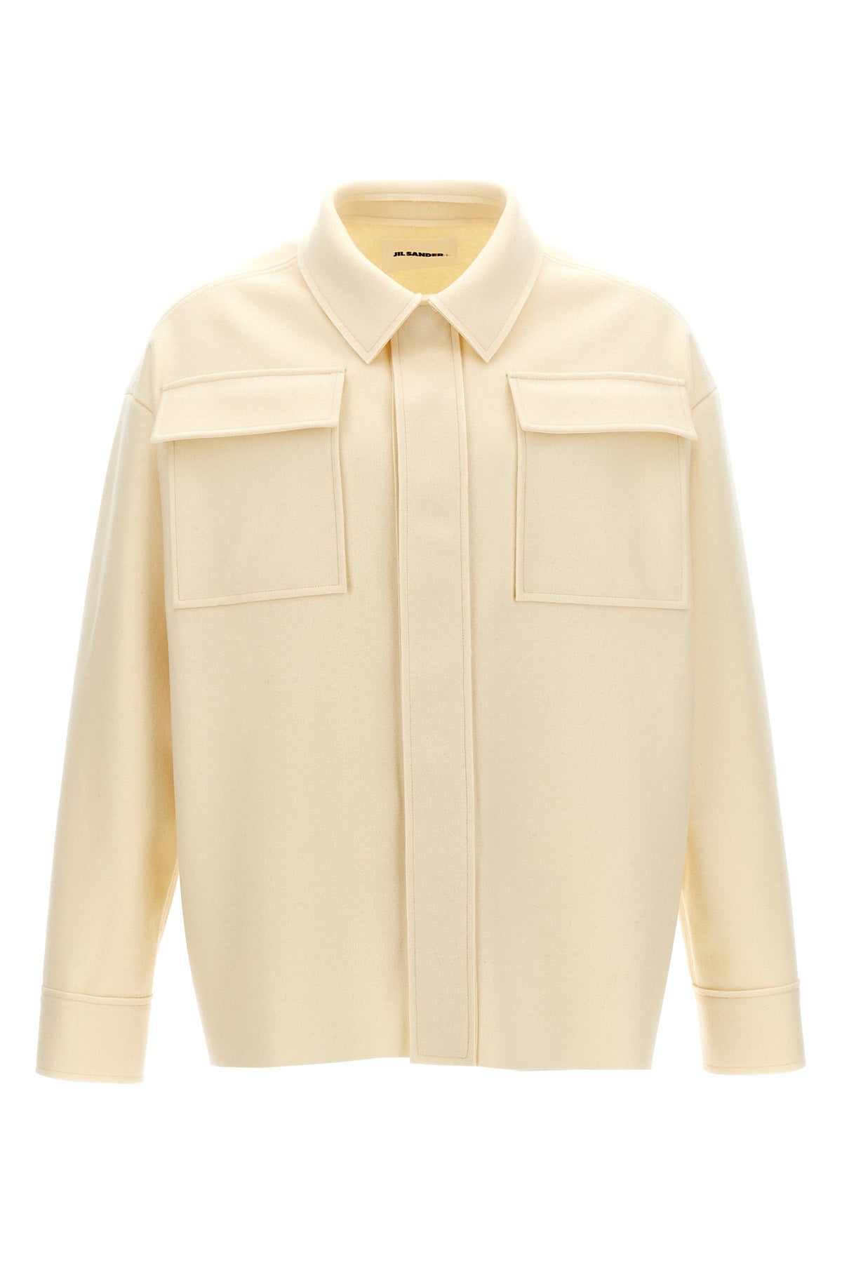 JIL SANDER Cloth shirt For Men 80% wool, 20% polyamide