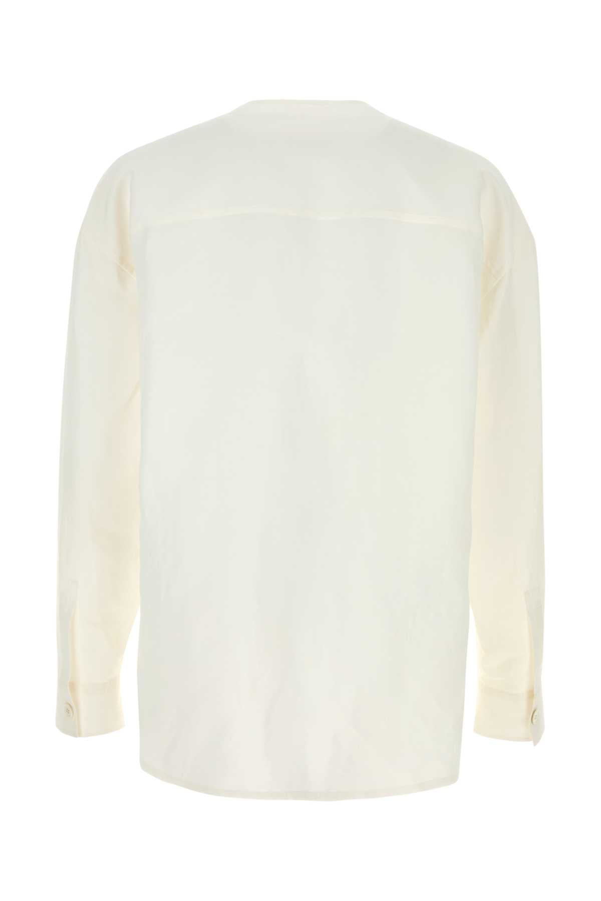 JIL SANDER SHIRT 177 For Men Exterior: 63% Linen 37% Viscose
