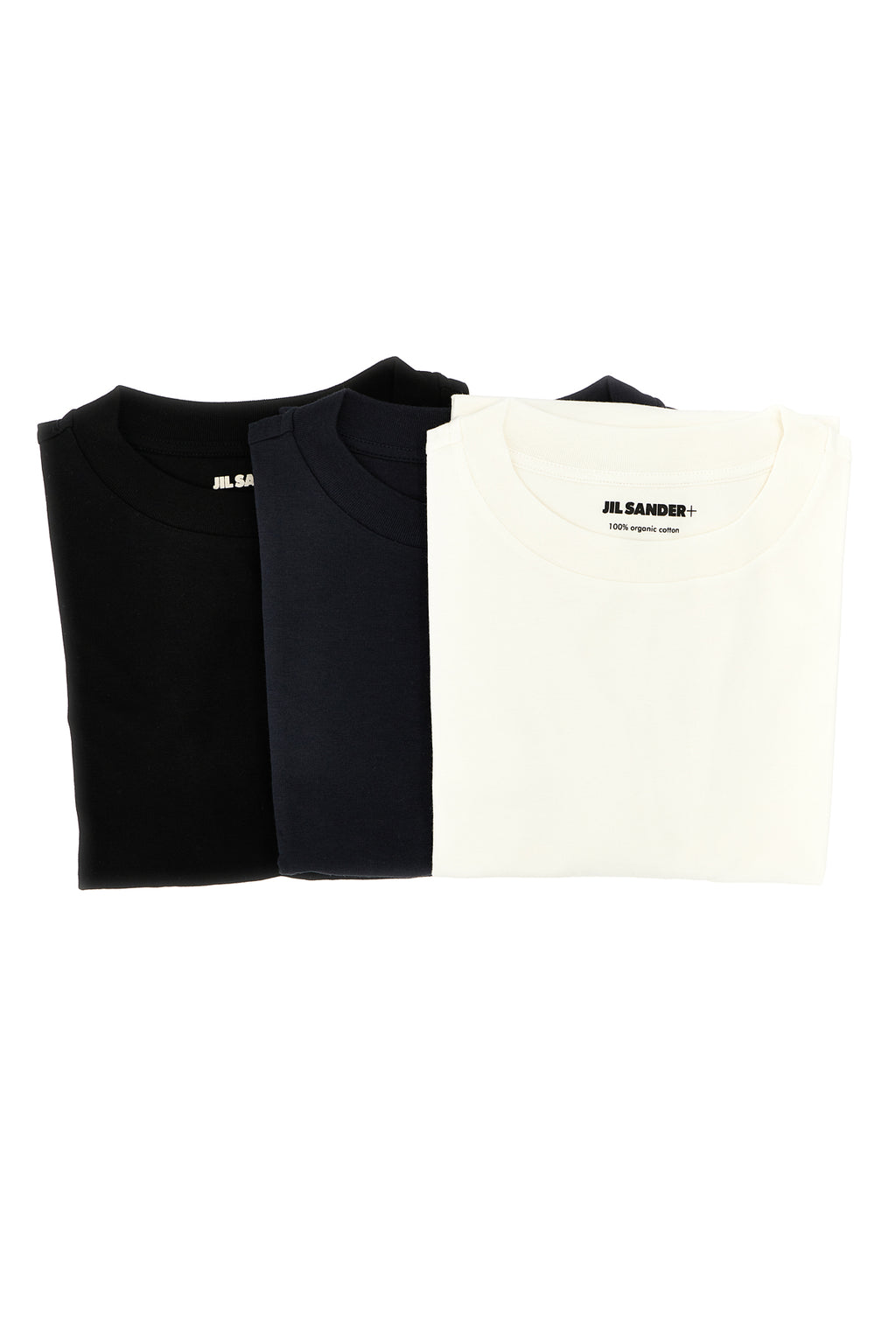 JIL SANDER 3-pack Logo patch T-shirt