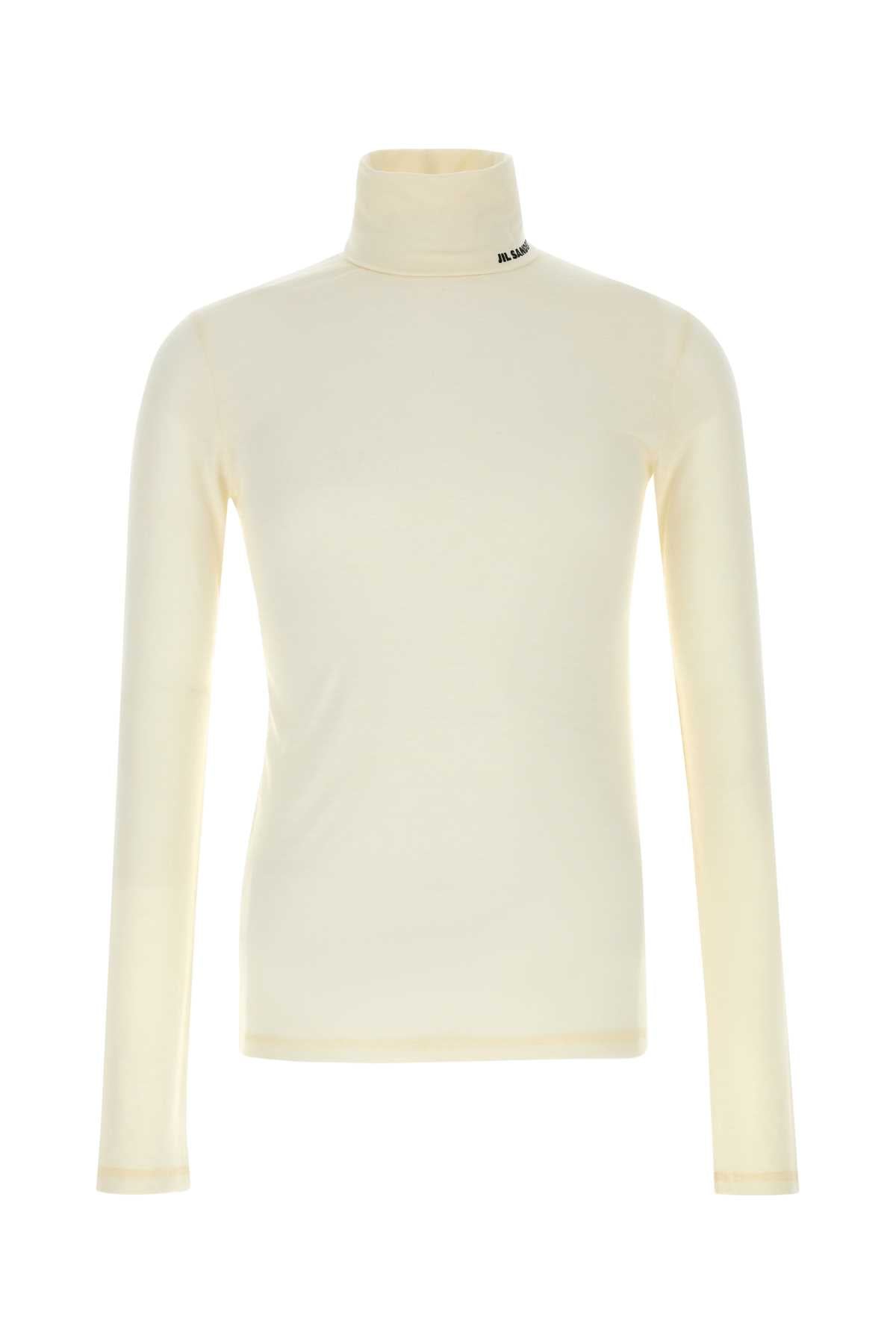 JIL SANDER T-SHIRT For Men Exterior: 55% Polyester 45% Virgin wool