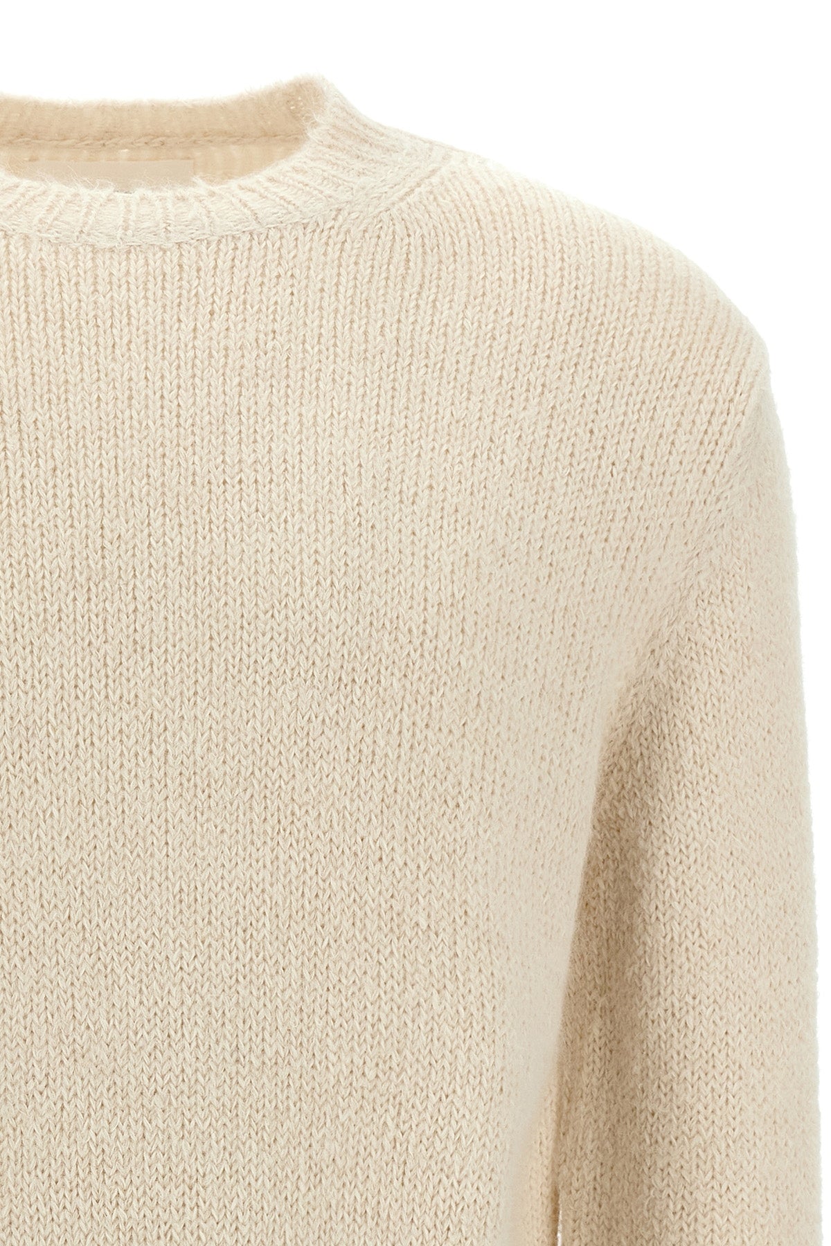 JIL SANDER Alpaca wool sweater For Men 81% wp, 16% wv, 3% pa