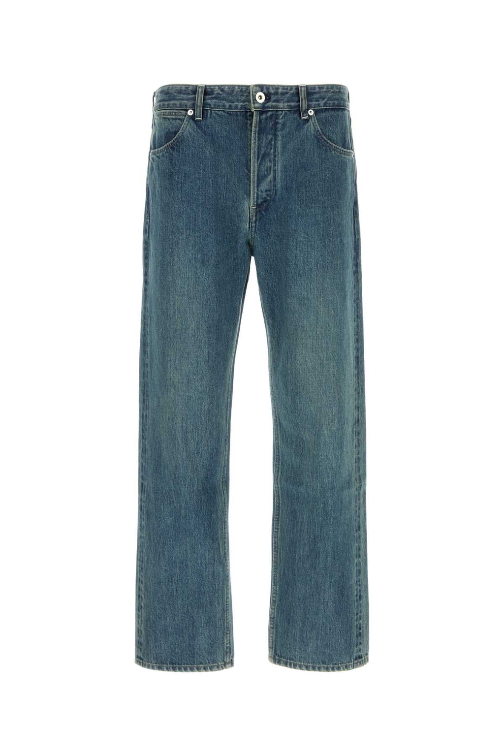 JIL SANDER DENIM TROUSER 266 For Men Tessuto Primario: 100% Cotone - Fodera Tasche: 100% Cotone - Applicazione: 100% Pelle Bovina