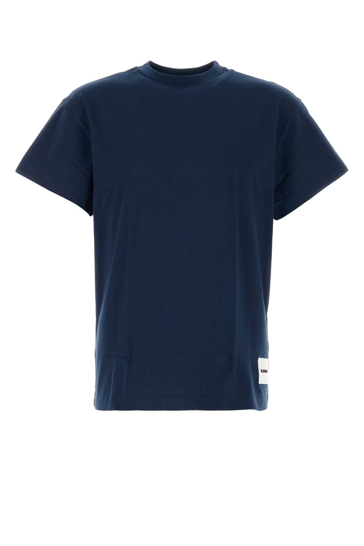 JIL SANDER T-SHIRT SS 3 PACK For Men Tessuto Primario: 100% Cotone