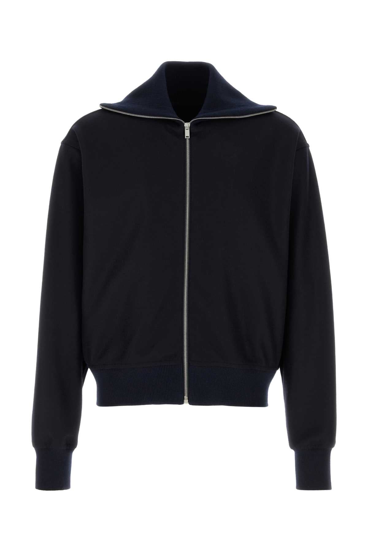 JIL SANDER ZIP UP SWEATSHIRT For Men Exterior: 100% Wool