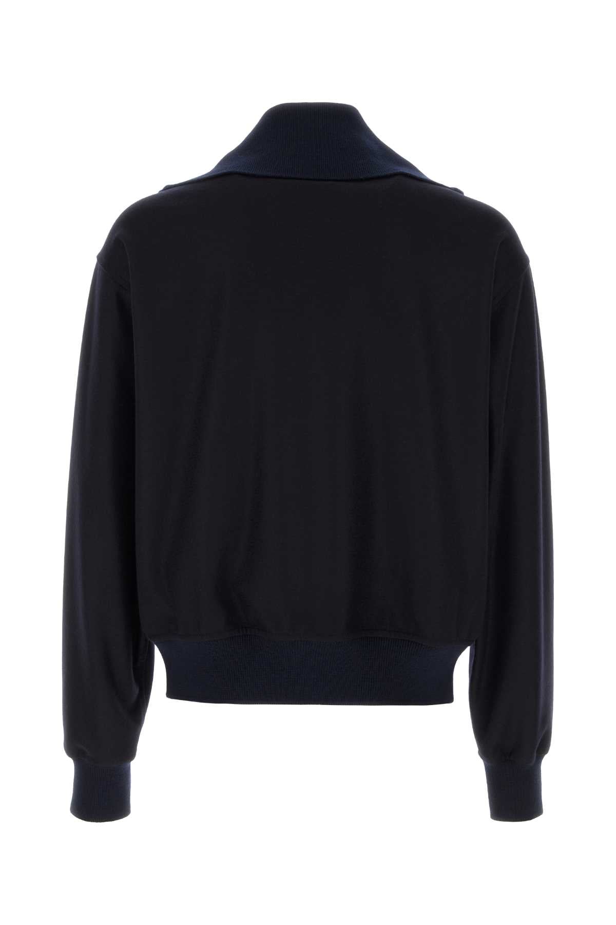 JIL SANDER ZIP UP SWEATSHIRT For Men Exterior: 100% Wool