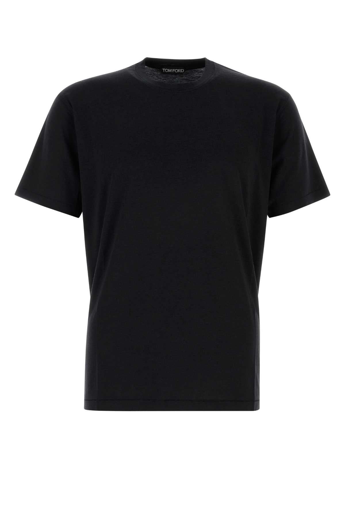 TOM FORD LYOCELL COTTON SS CREW NECK For Men Fabric: 67%Lyocell - 33%Cotton