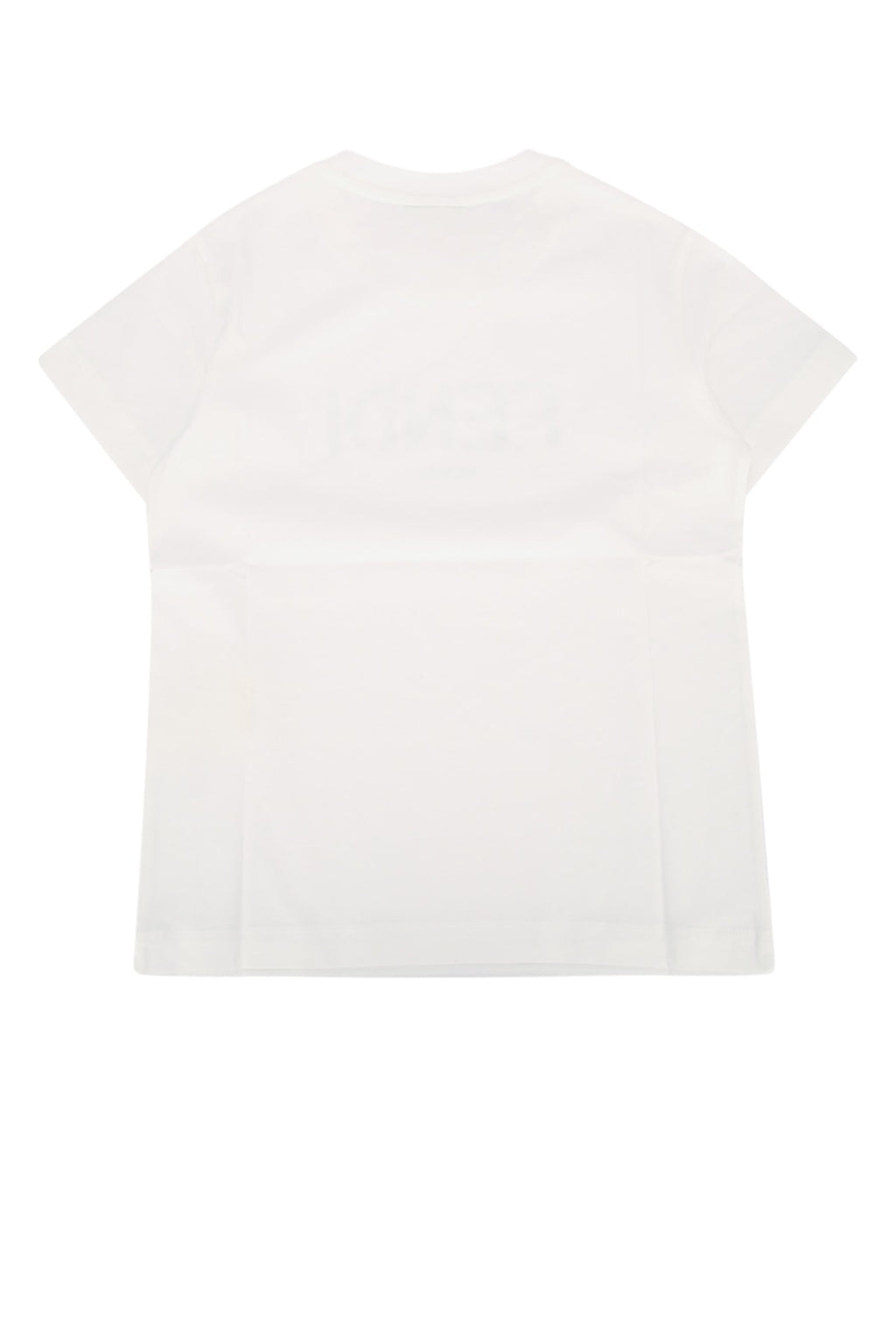 FENDI KIDS T-SHIRT JERSEY TINTO For KIDS 100% Cotton