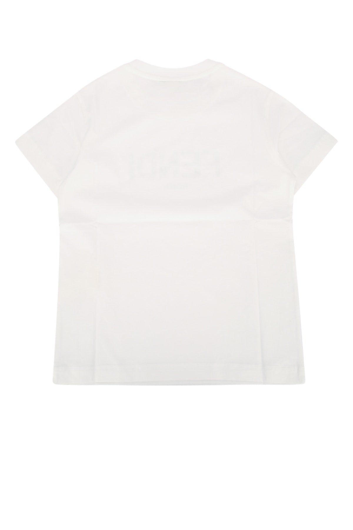 FENDI KIDS T-SHIRT JERSEY TINTO For KIDS 100% Cotton