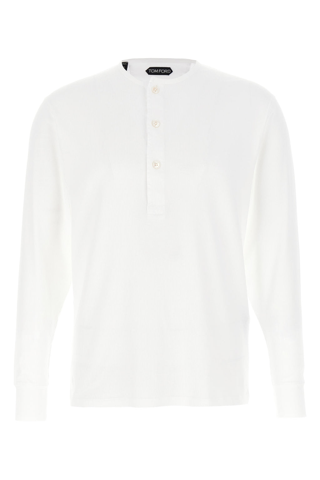 TOM FORD Ribbed cotton t-shirt For Men 95% cotton, 5% elastane