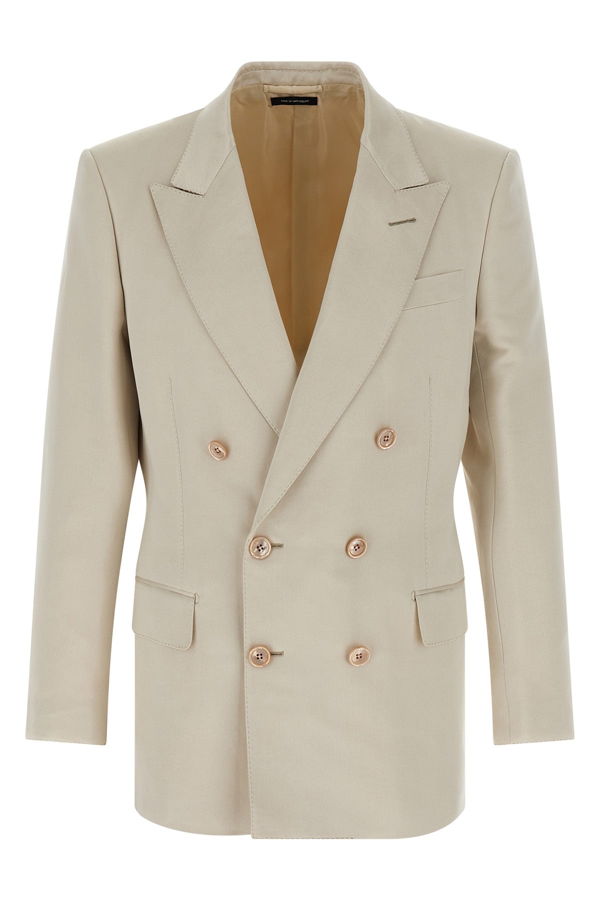 TOM FORD Double-breasted blazer For Men 61% cotton, 39% silk