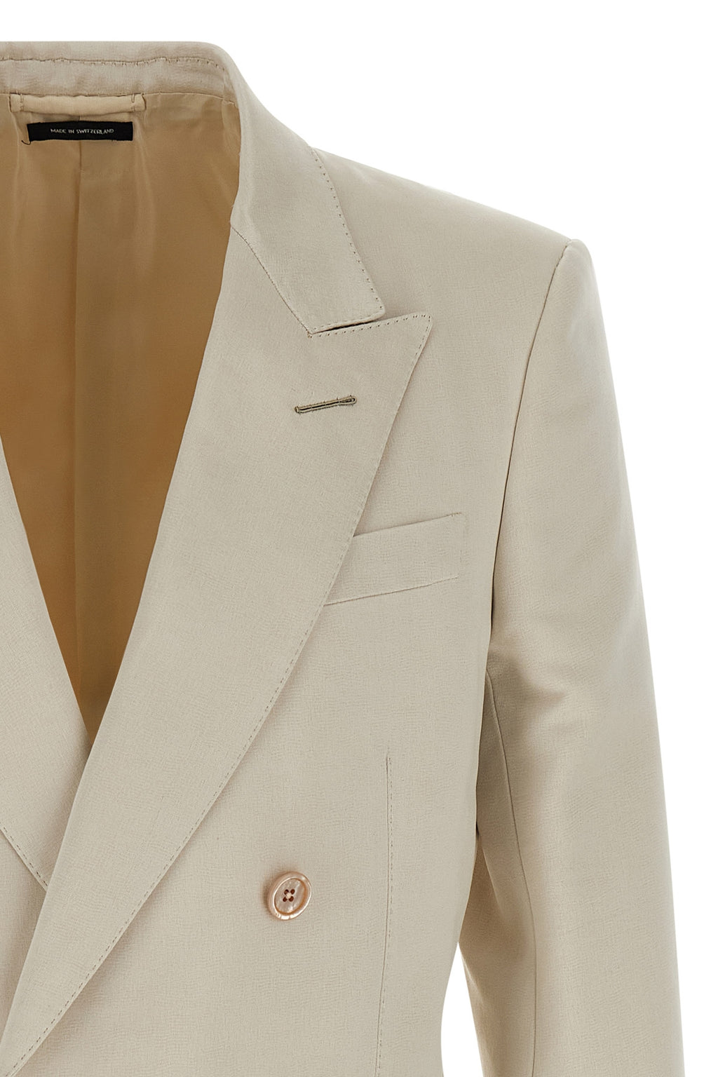 TOM FORD Double-breasted blazer For Men 61% cotton, 39% silk