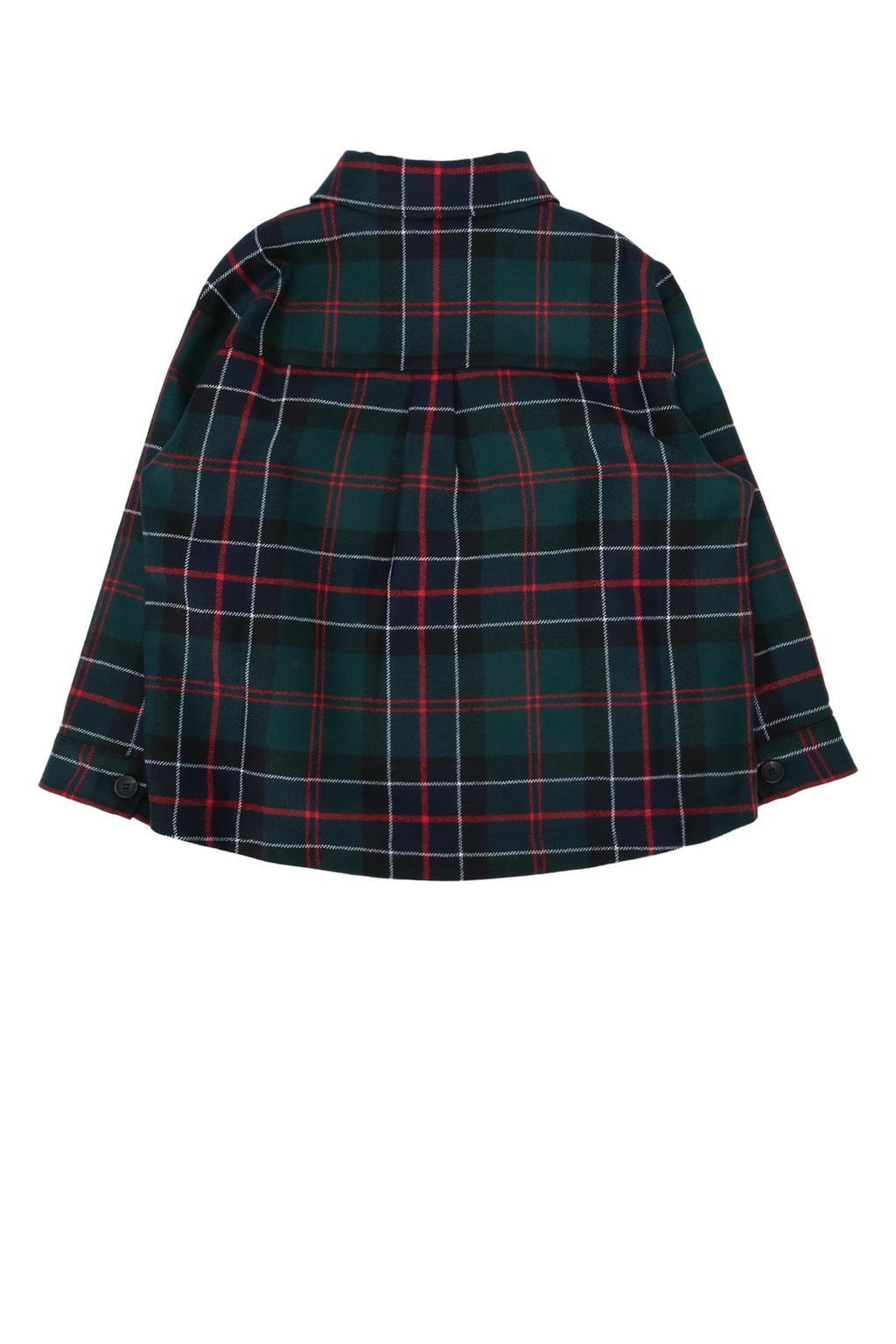 FENDI KIDS BARRACUTA GREEN TARTAN