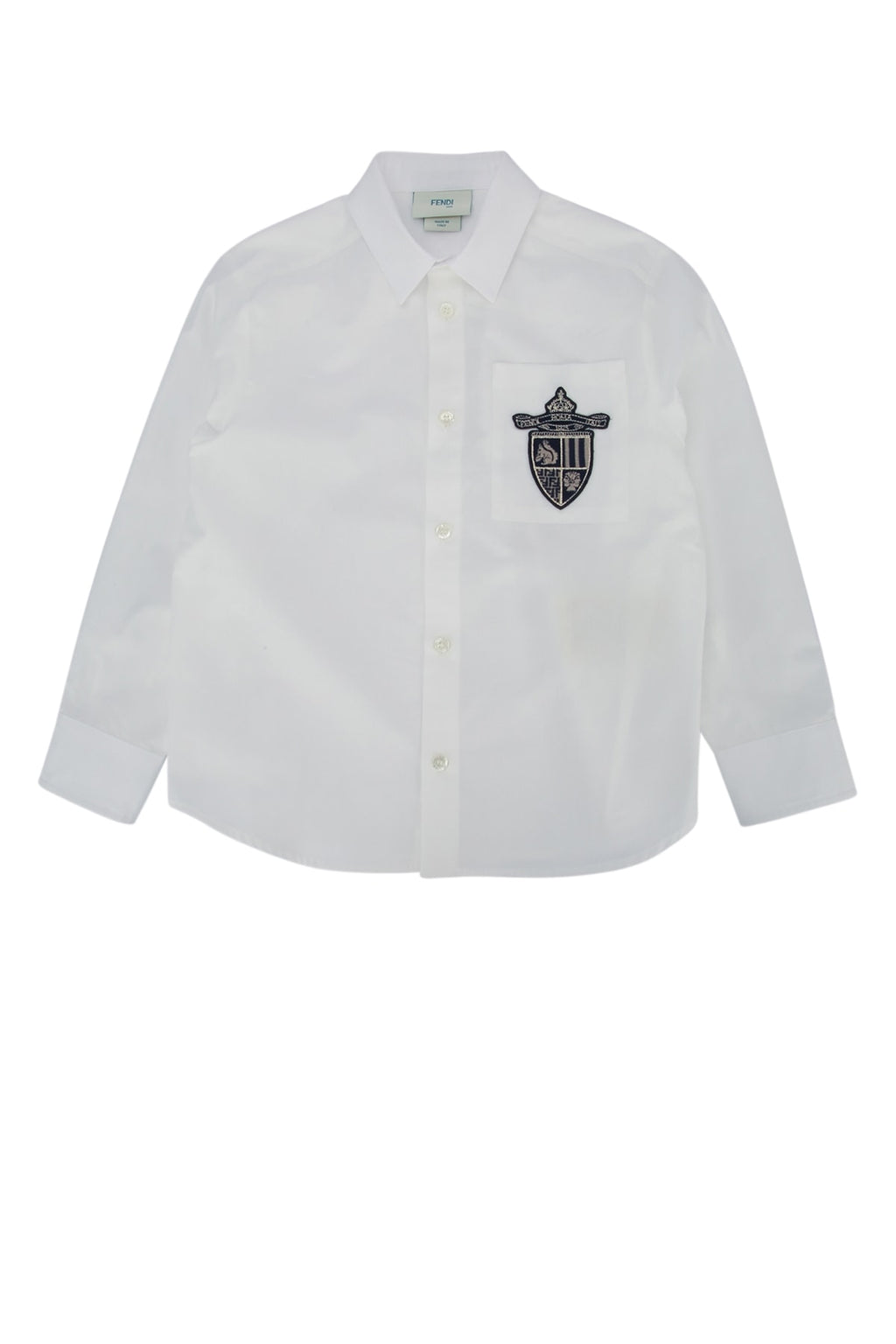 FENDI KIDS CAMICIA POPELINE For KIDS 100%CO+BOTT:100%MDP
