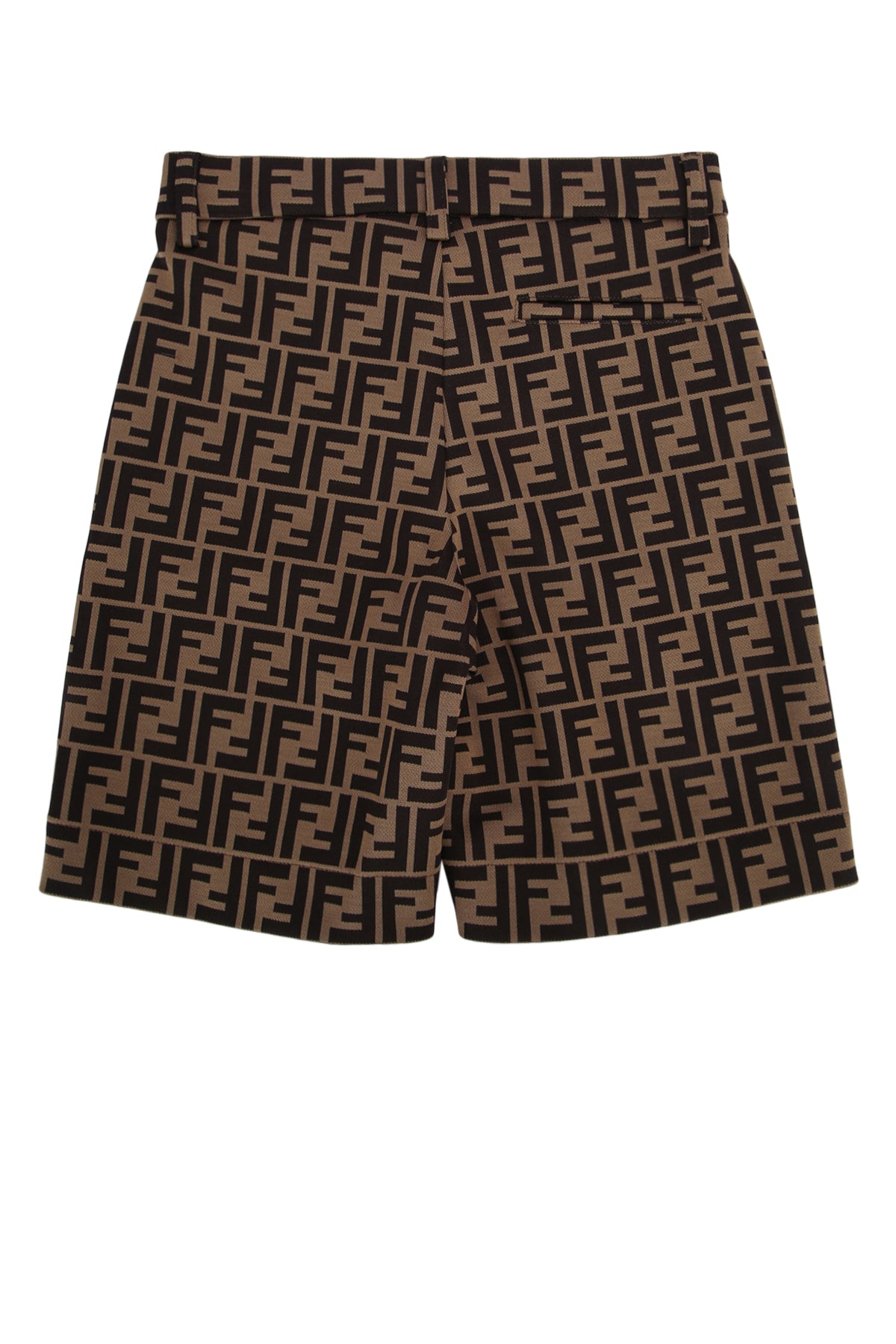 FENDI KIDS BERMUDA MAS JERSEY LOGO FF For KIDS 60%CO,40%PL+Fod.:100%CO