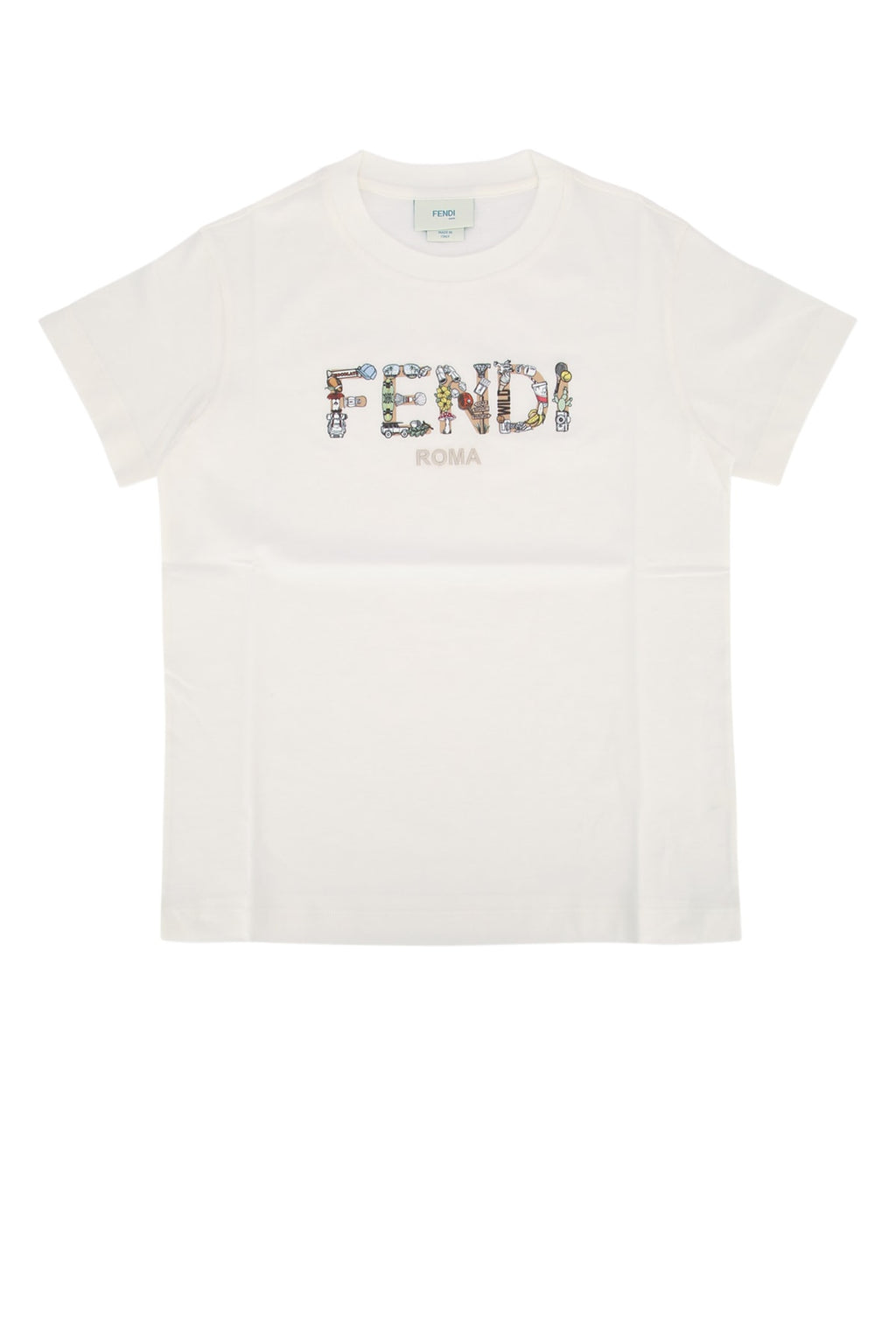 FENDI KIDS T-SHIRT JERSEY TINTO For KIDS 100%CO