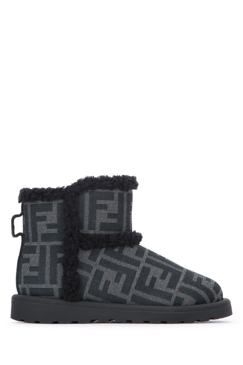 FENDI KIDS BOOTIE TESSUTO JACQUARD FF For KIDS 100% Nylon / Sole: Rubber
