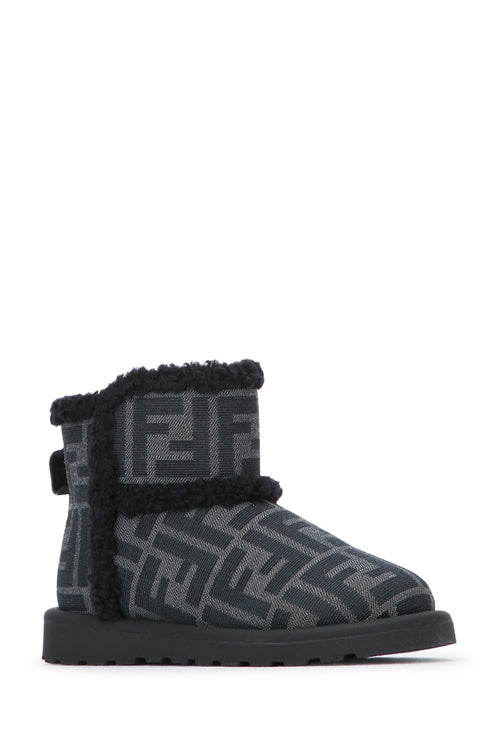 FENDI KIDS BOOTIE TESSUTO JACQUARD FF For KIDS 100% Nylon / Sole: Rubber