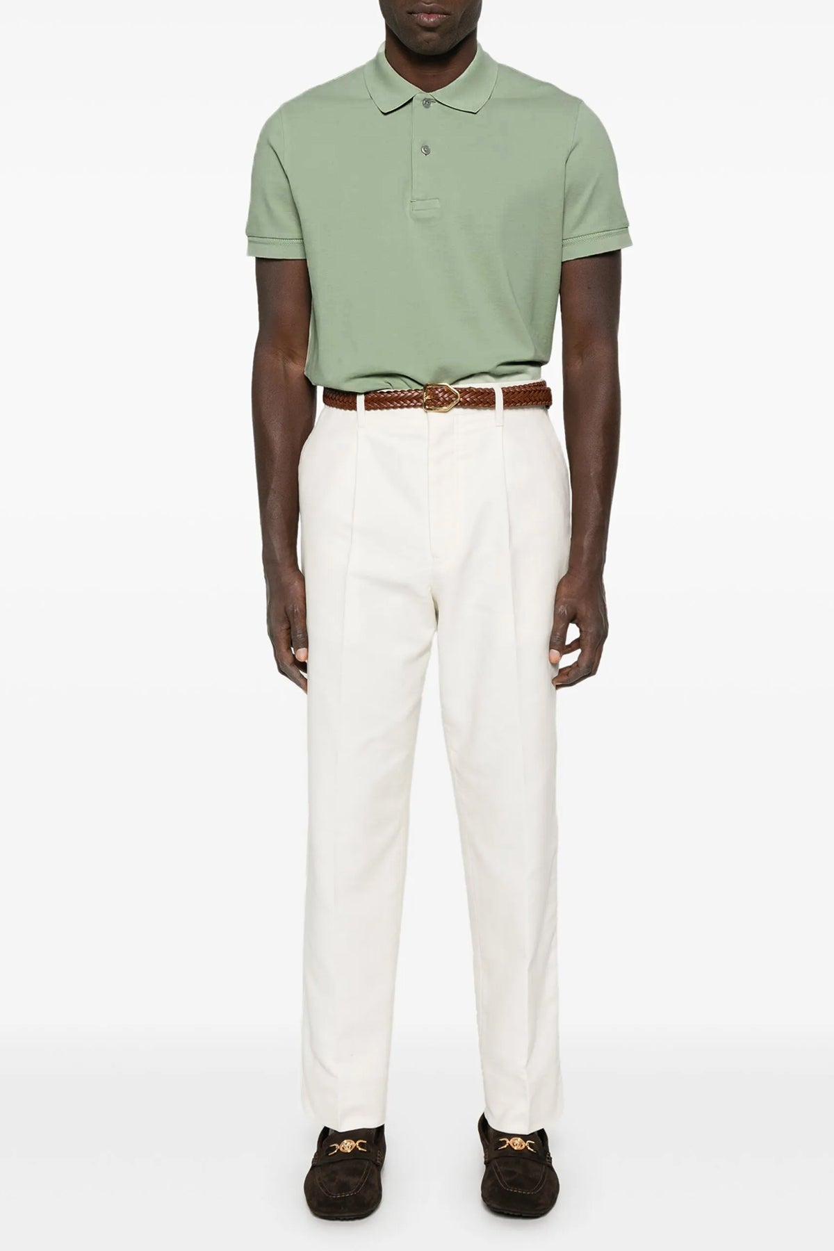 tom ford Piqué polo shirt