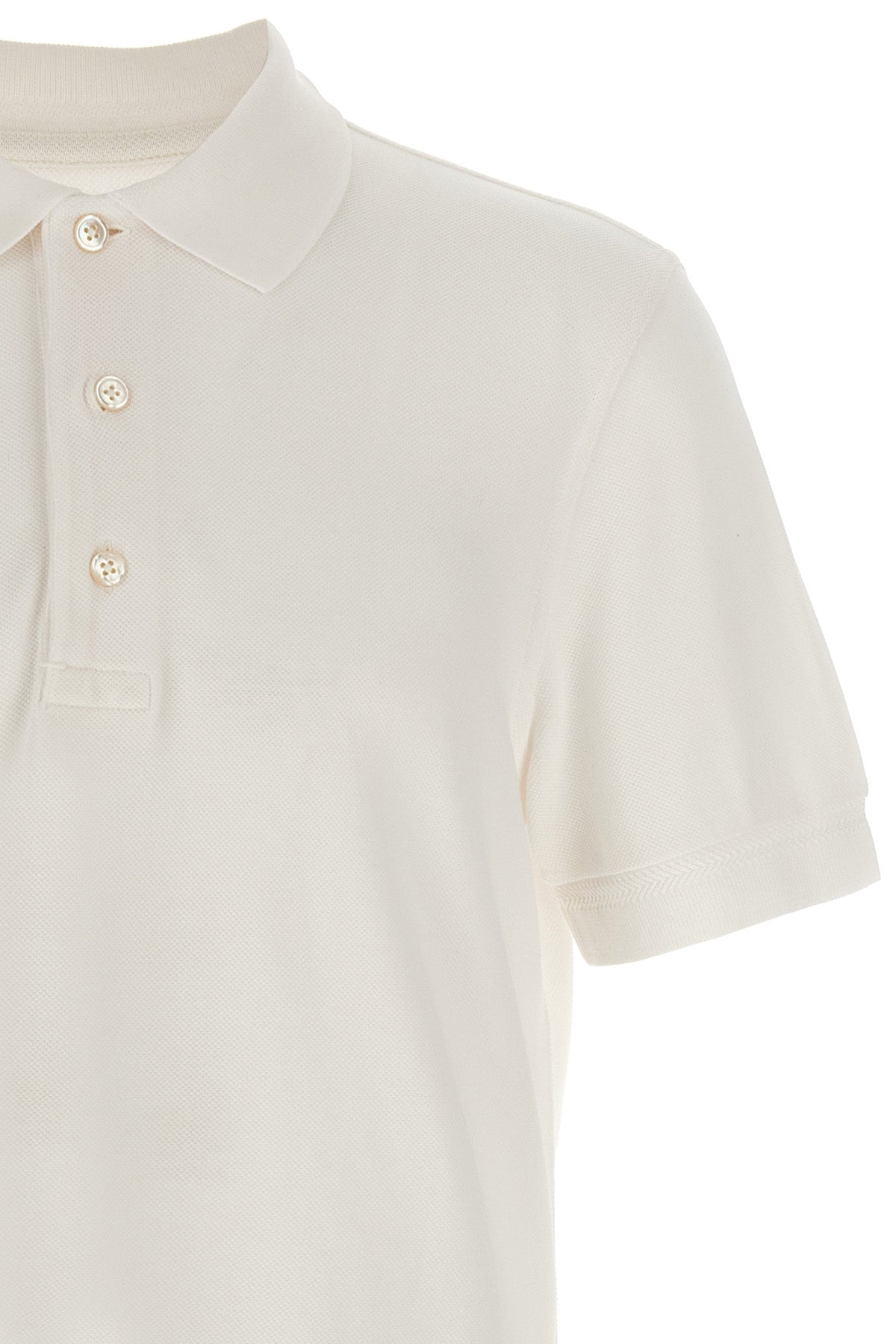 TOM FORD Piqué polo shirt For Men 67% lyocell 33% cotton