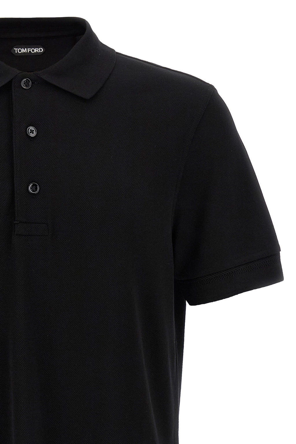 TOM FORD Piqué polo shirt For Men 67% lyocell 33% cotton