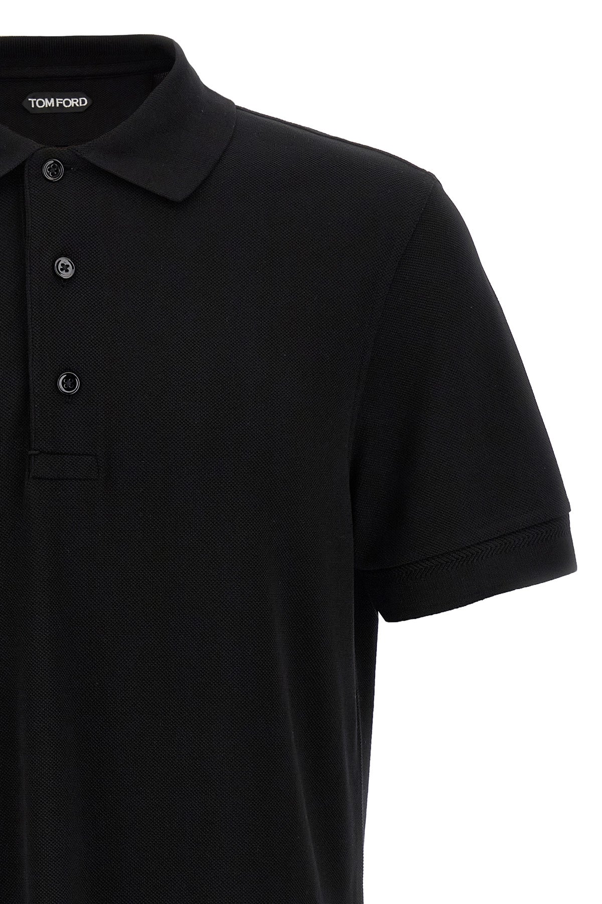 TOM FORD Piqué polo shirt For Men 67% lyocell 33% cotton