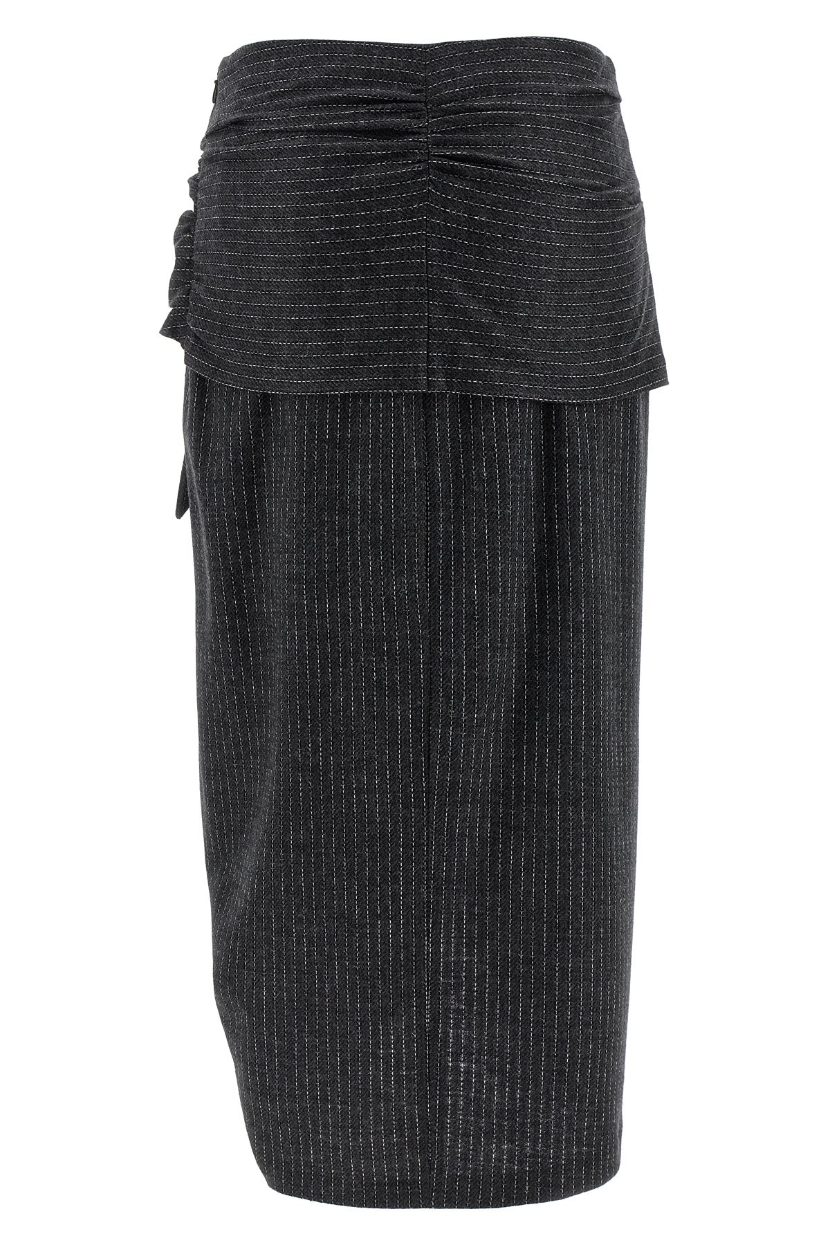 ISABEL MARANT 'Reilly' midi skirt For Women 86% virgin wool, 14% cotton