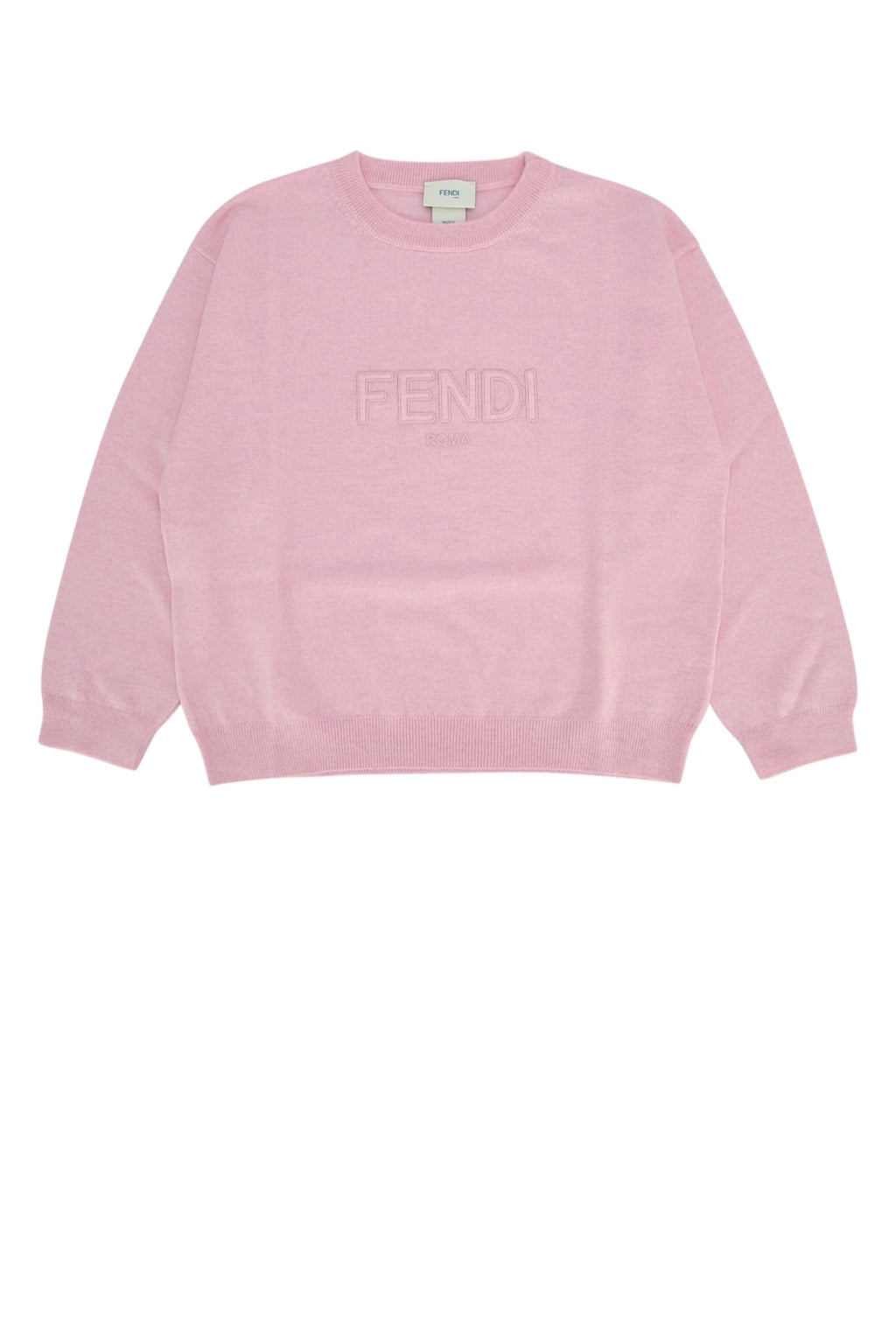 FENDI KIDS GIROCOLLO LIGHT WOOL KNI